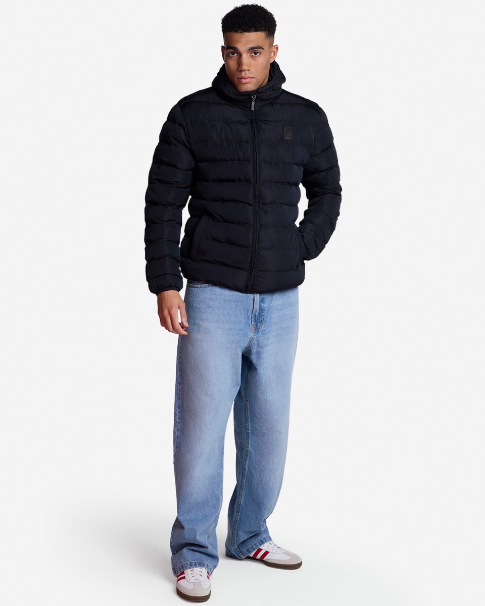 LFC Black Puffa Jacket - Image 3