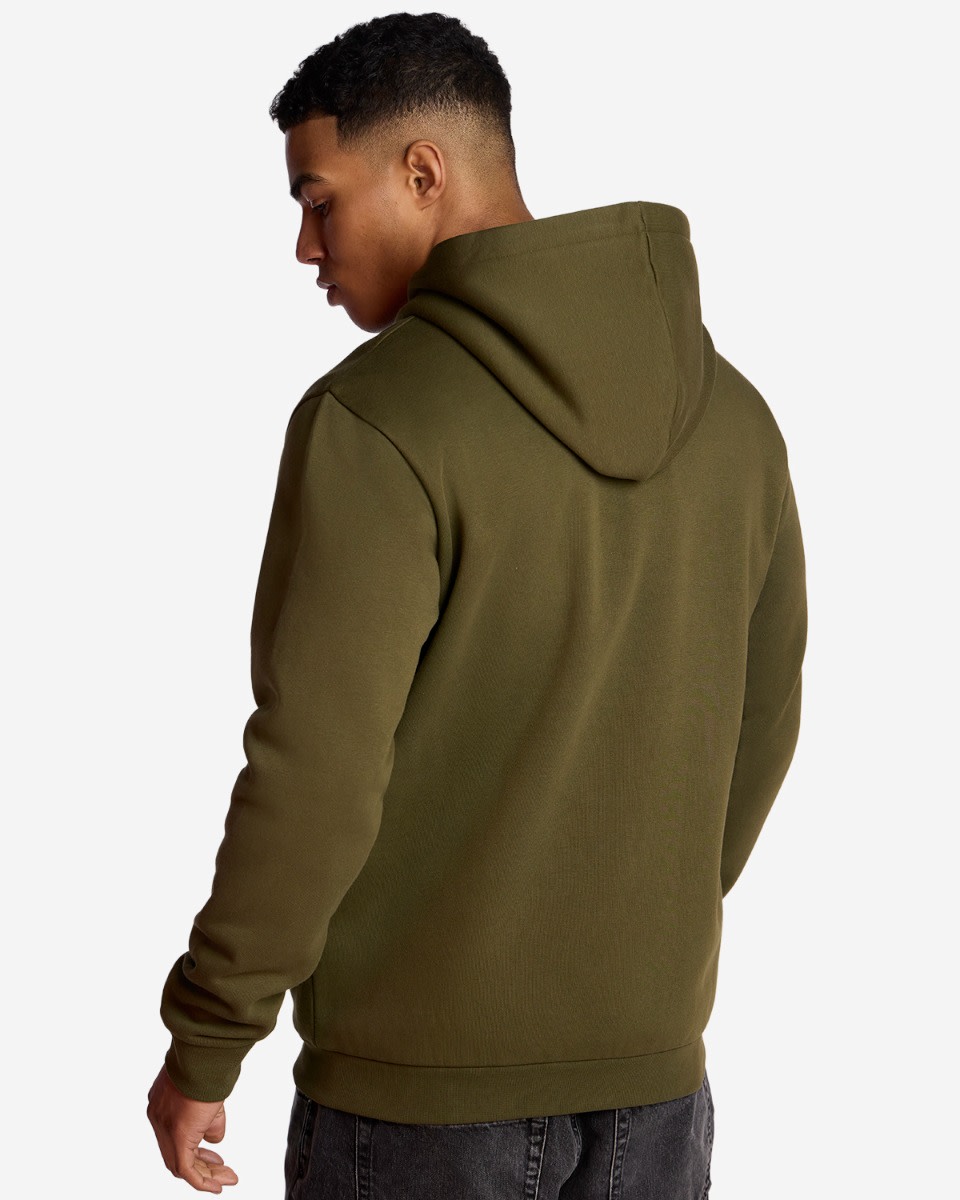 LFC Mens Zip Through Hoodie Khaki - Image 2