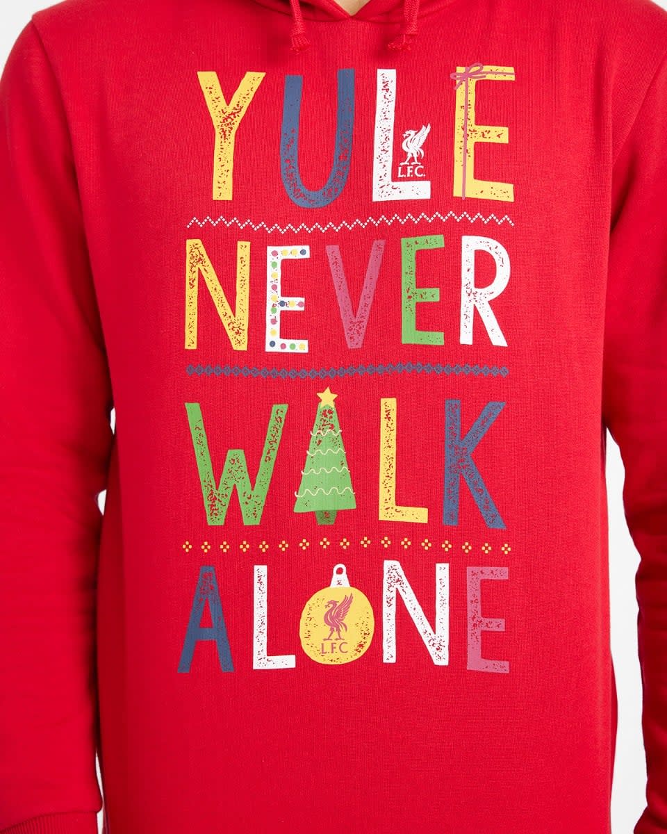 LFC 成人 YNWA 圣诞连帽衫 - Image 2