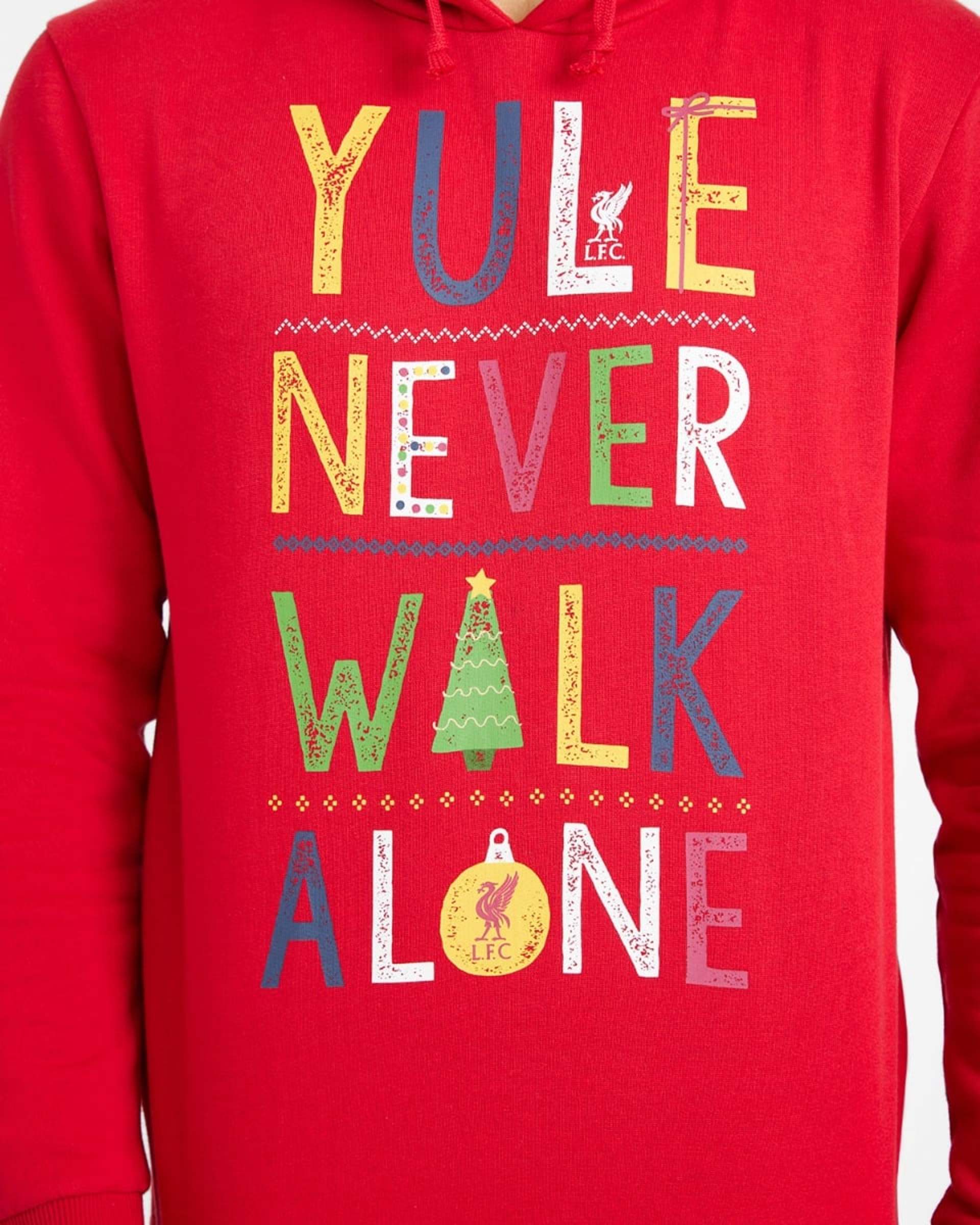 Sudadera con capucha navideña LFC YNWA para adultos - Image 2