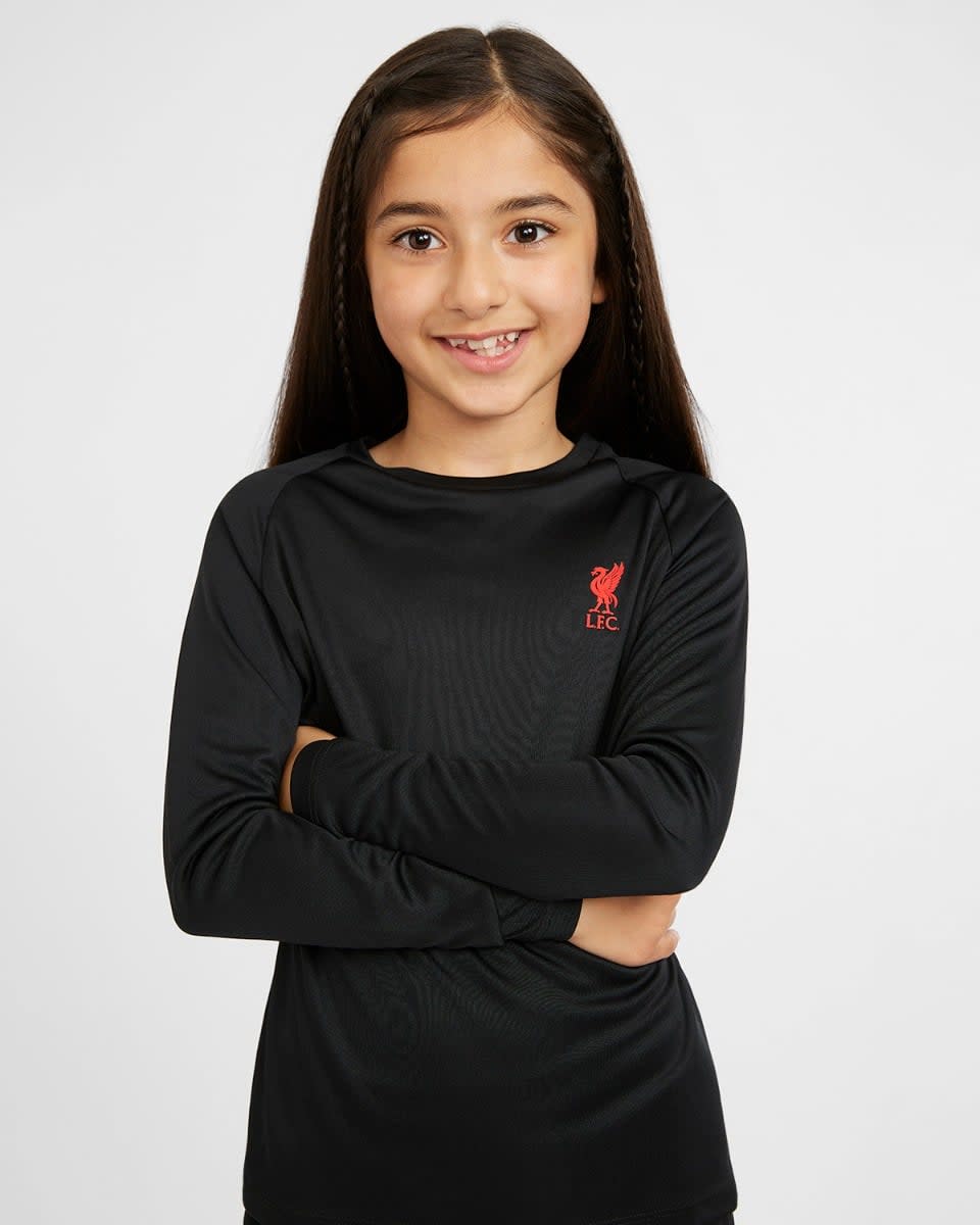 LFC Langærmet Raglan Tee til Spædbørn Sort - Image 3