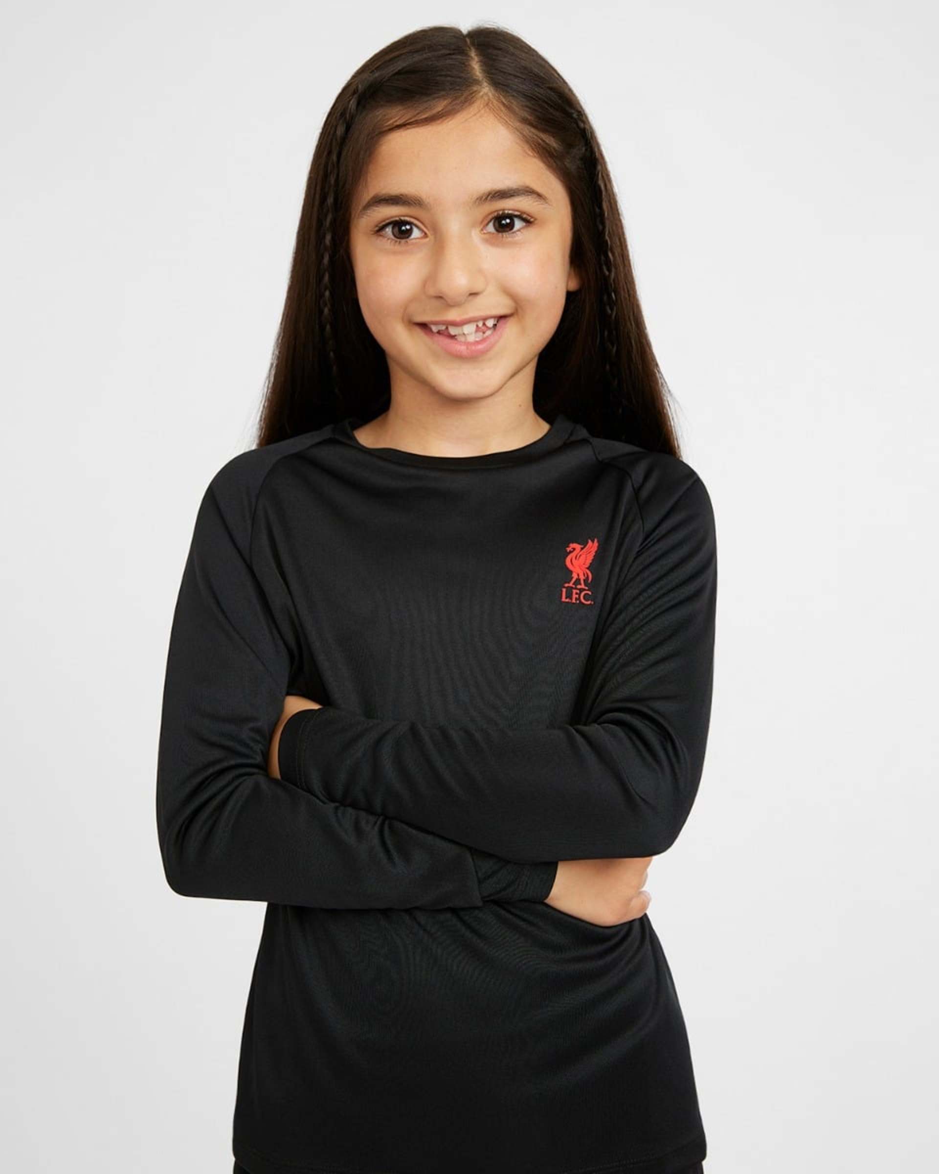LFC Langærmet Raglan Tee til Spædbørn Sort - Image 3