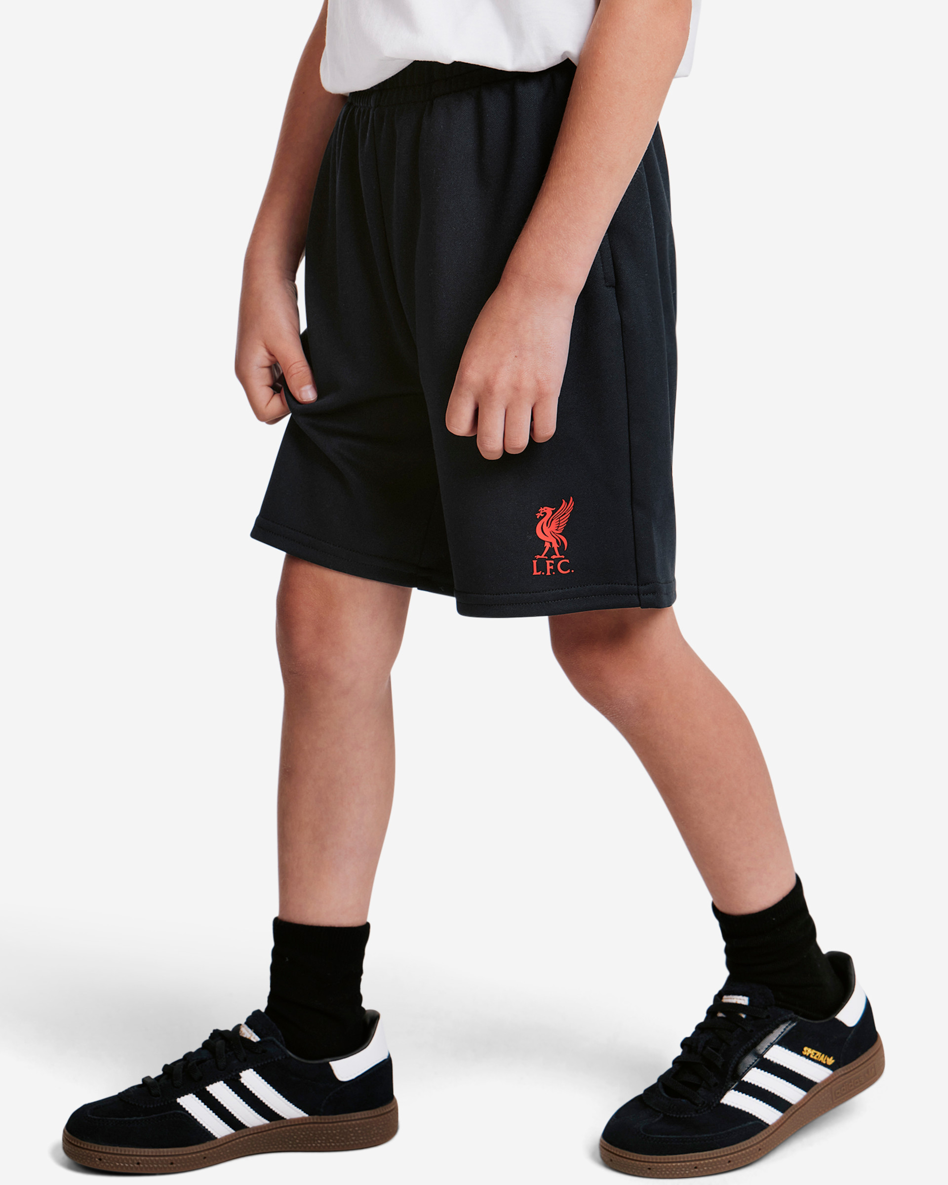 Pantalones cortos de chándal negros para bebés LFC - Image 1