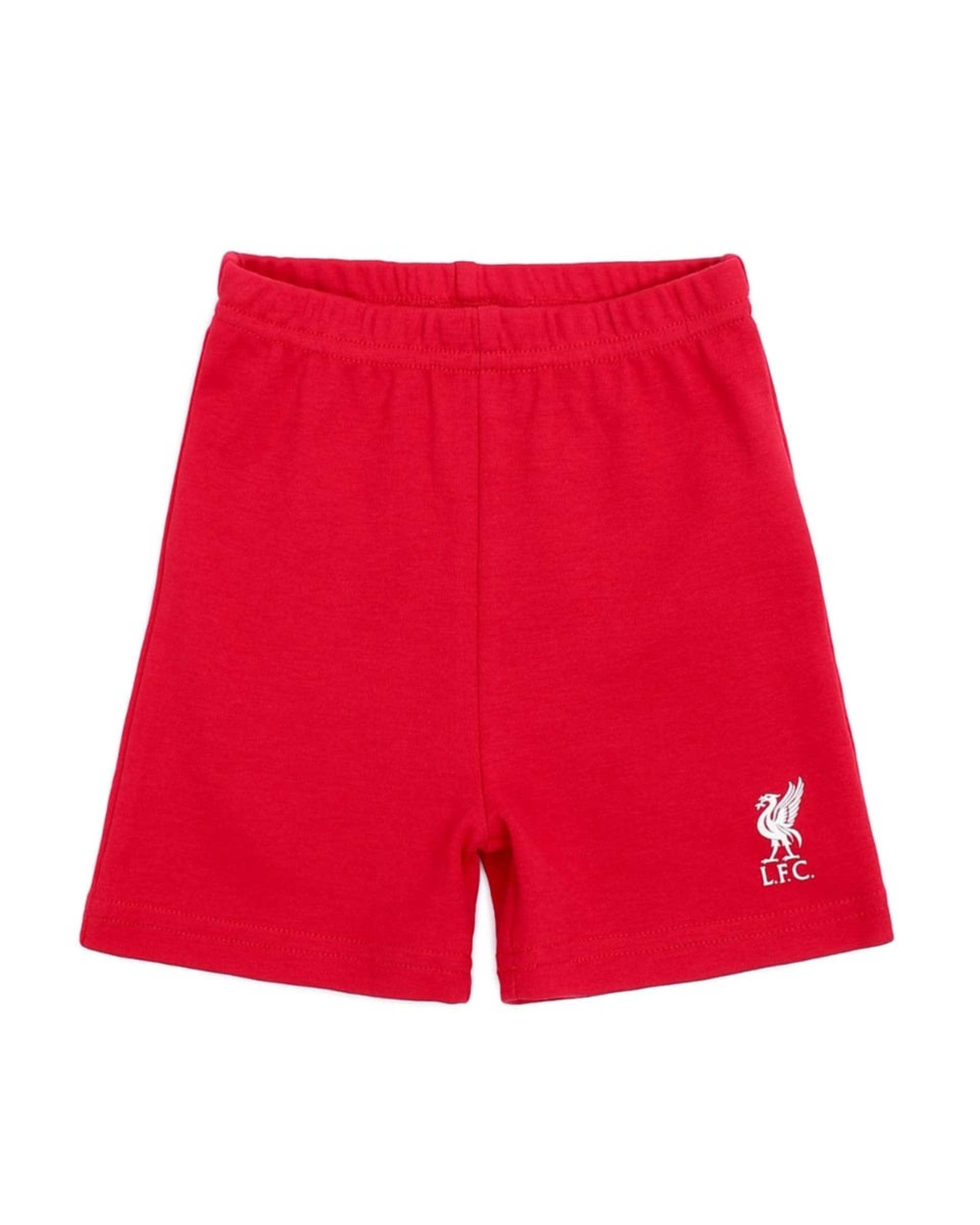 Ensemble body et short LFC pour bébé blanc et rouge - Image 3
