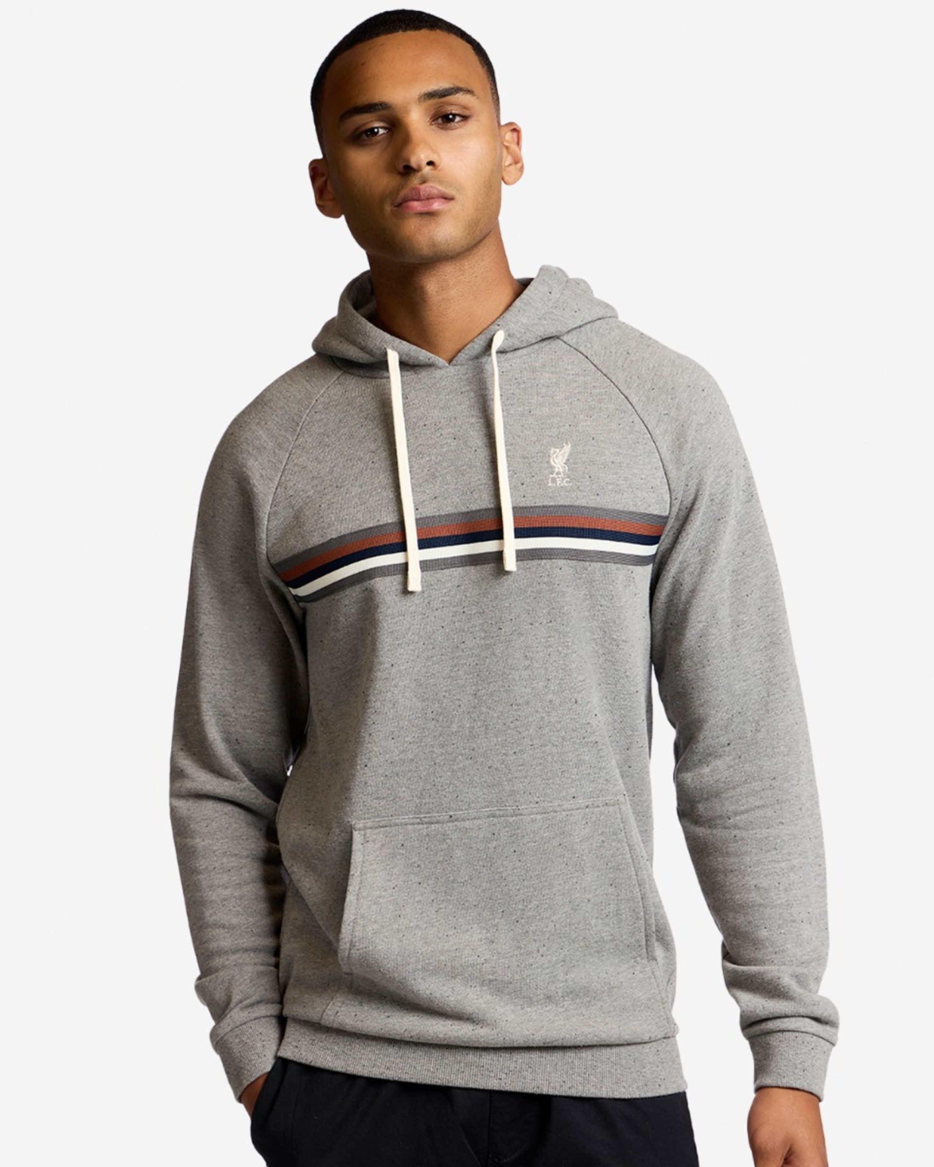 Sudadera con capucha para hombre LFC Tape, gris - Image 1
