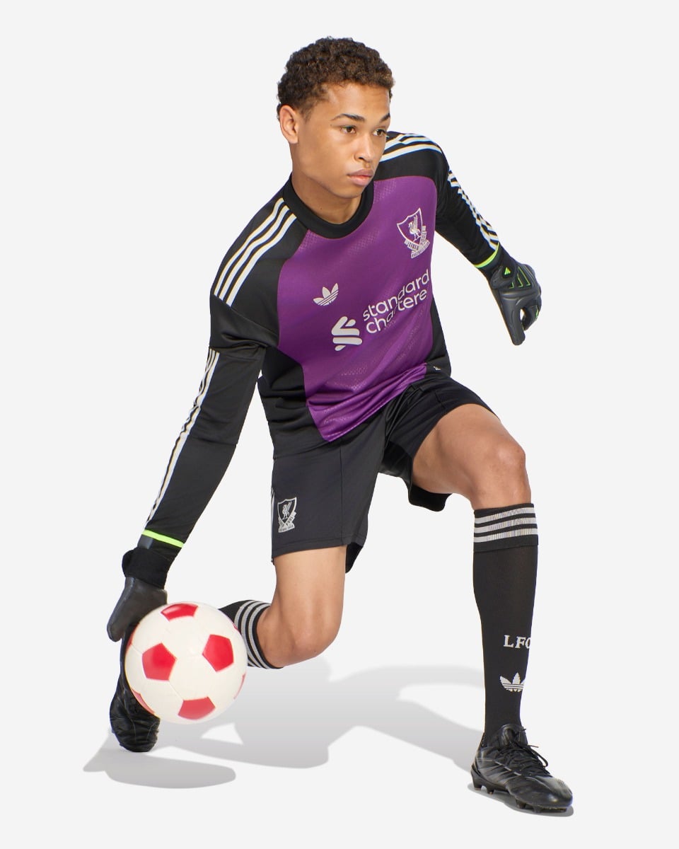 LFC adidas Mens 26/27 Away Goalkeeper Shorts