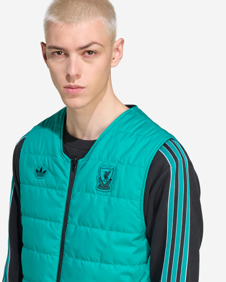 เสื้อกั๊กแบบพลิกกลับได้ LFC adidas ผู้ชาย 25/26 ไอคอน - Image 4