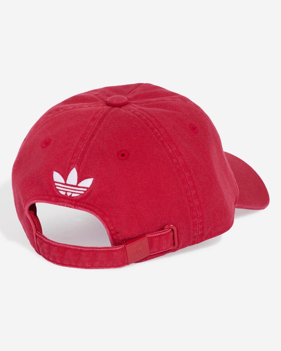 Casquette LFC adidas 26/27 Away Dad rouge fraise - Image 2
