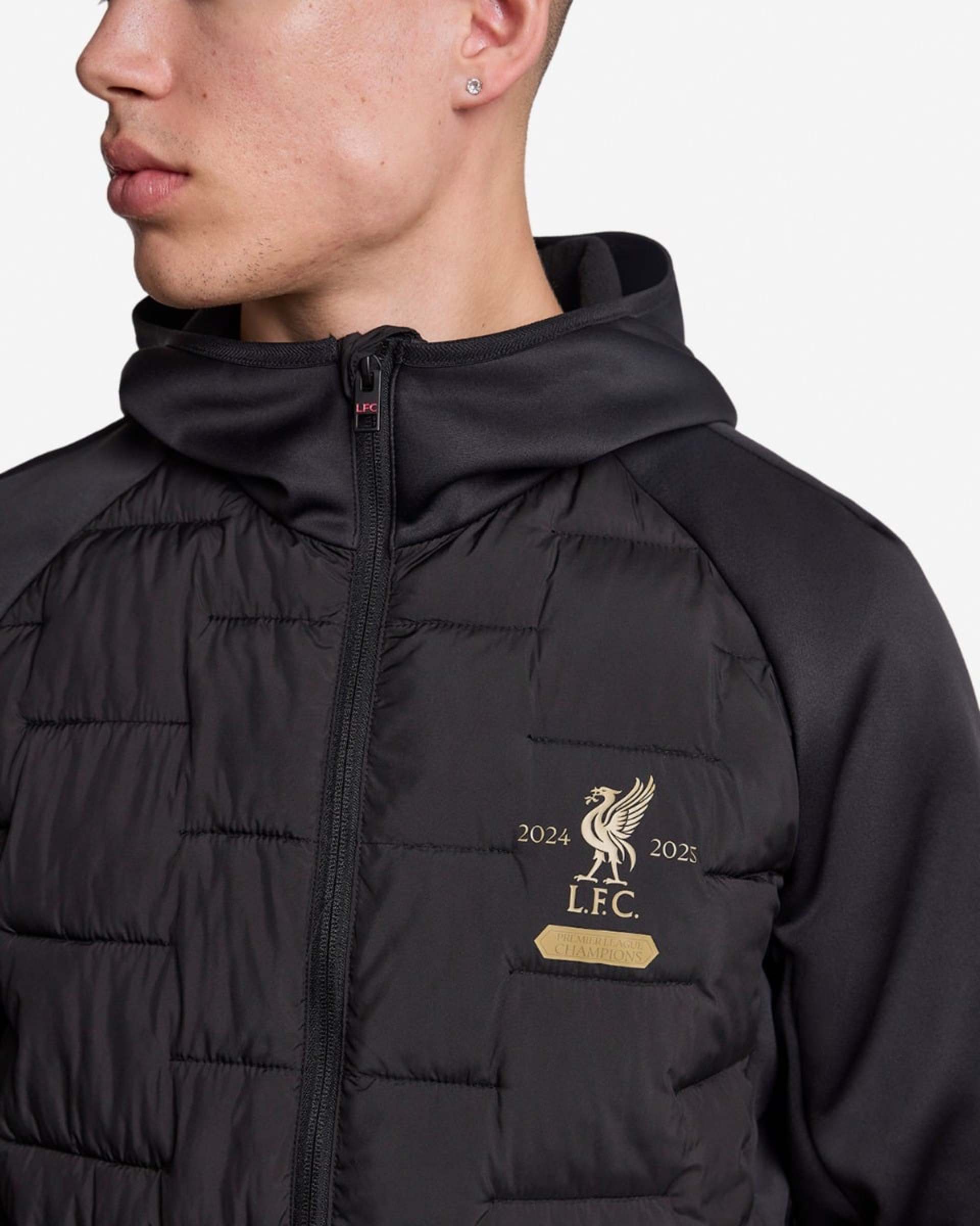 LFC Champions Hybrid-Jacke für Herren, Schwarz - Image 2