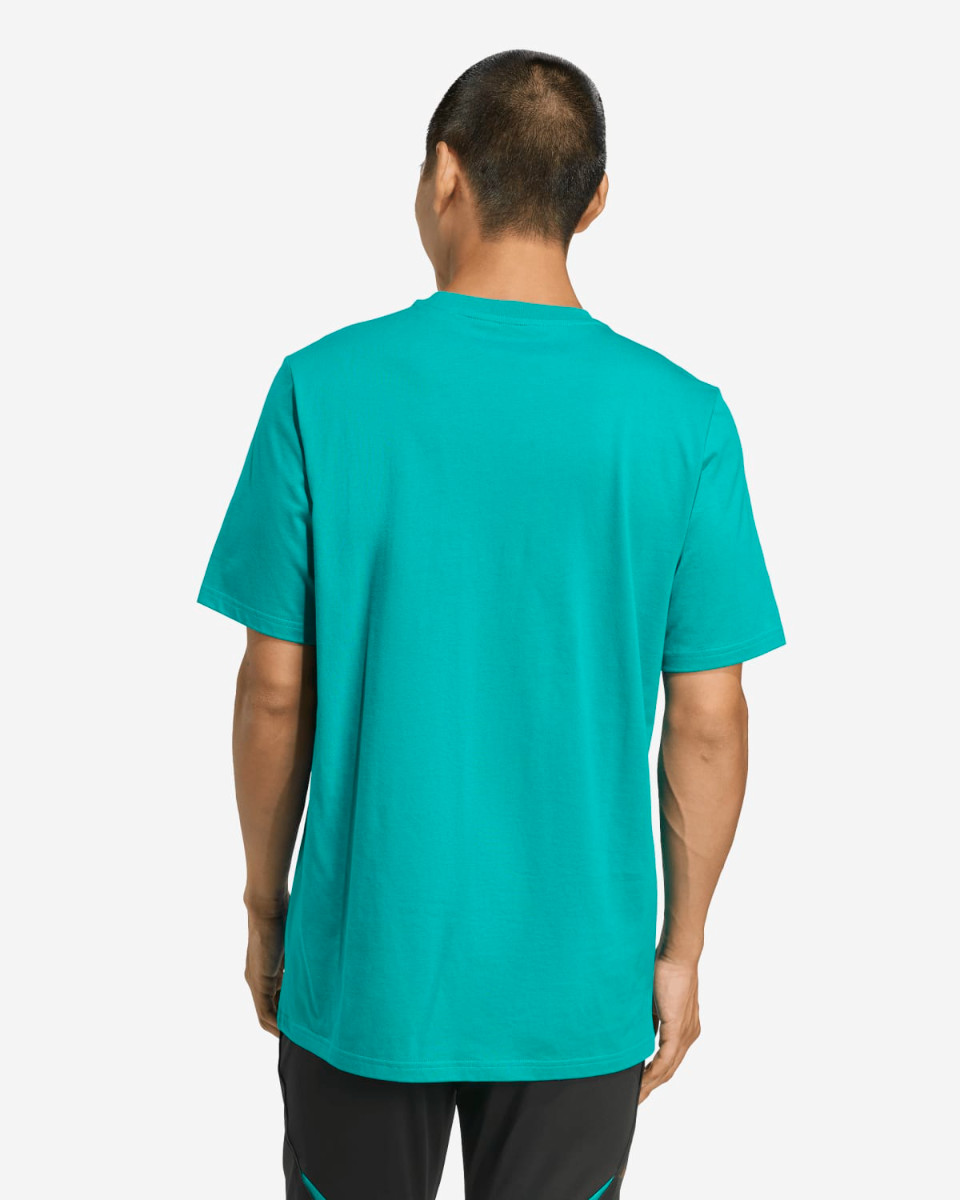 LFC adidas Adults 25/26 Graphic Tee Green - Image 2