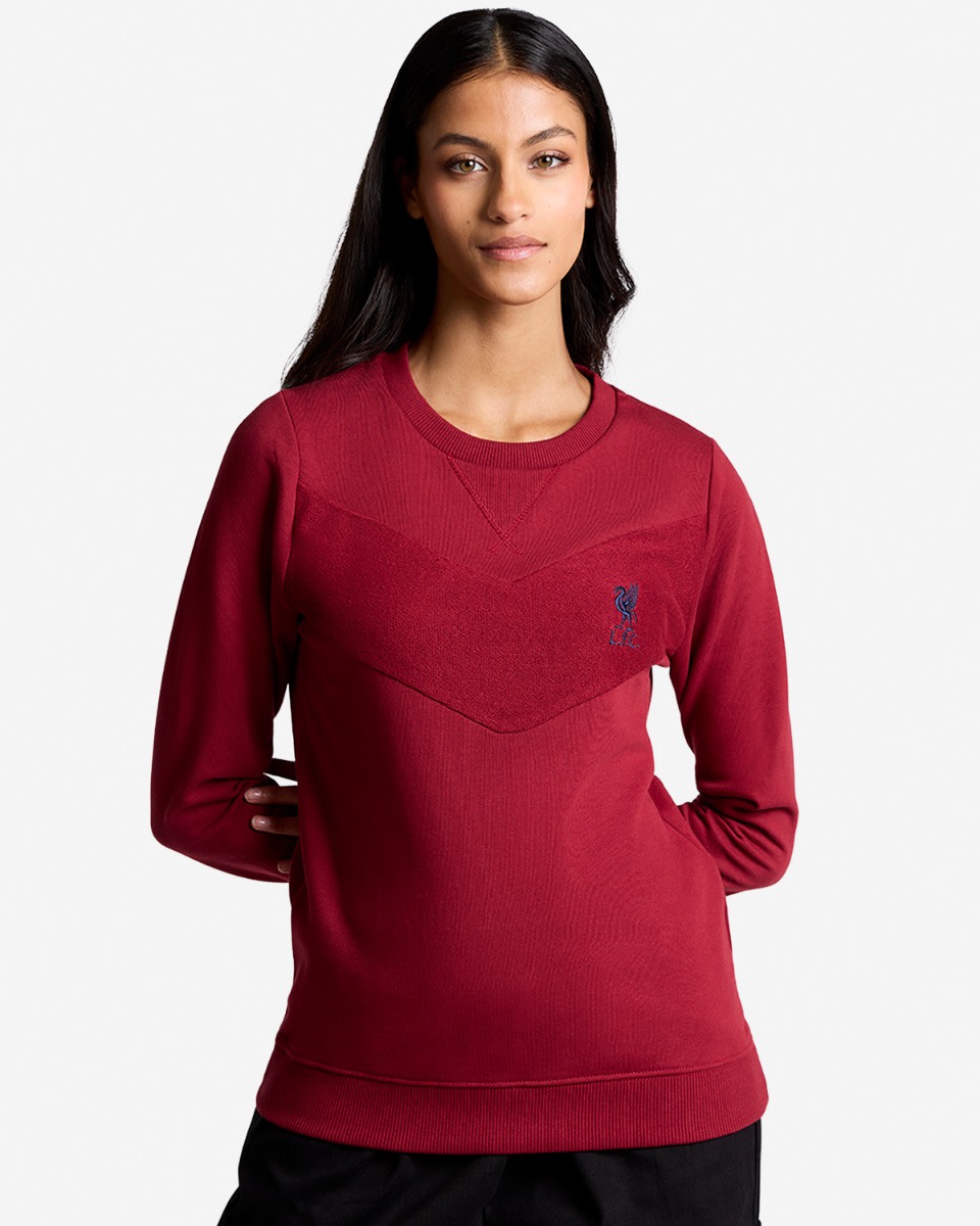LFC Womens Ruby Reverse Crew Neck Sweatshirt - Image 1