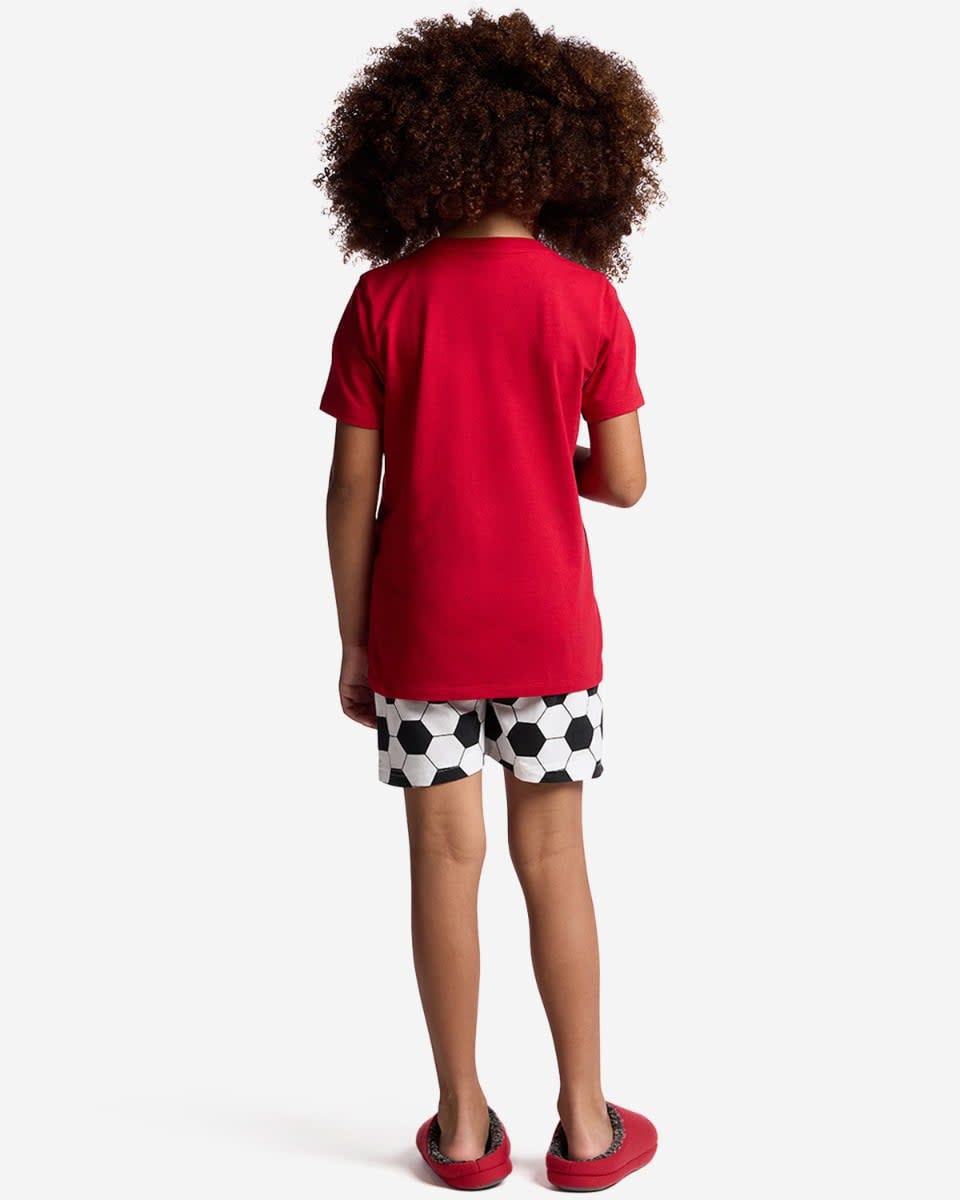 LFC Babyshorts Pyjamasset Röd - Image 2