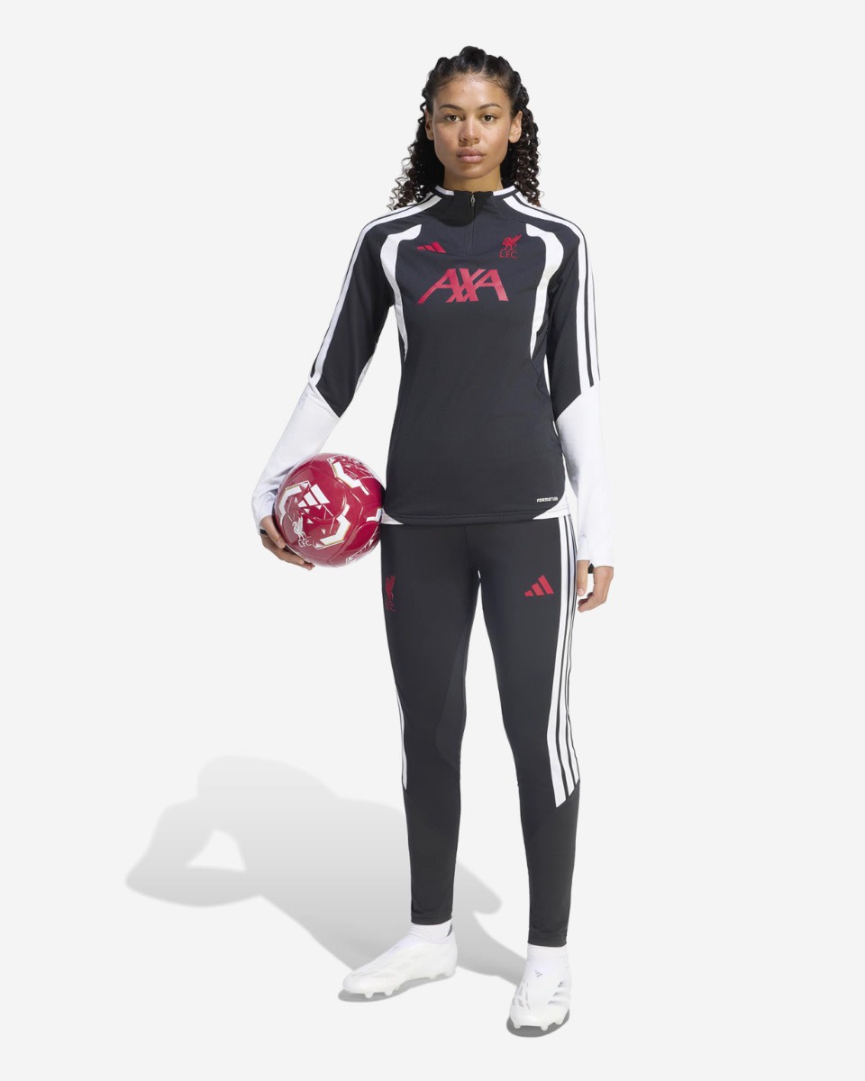 LFC adidas Womens 26/27 Tiro Training Top Black - Image 4