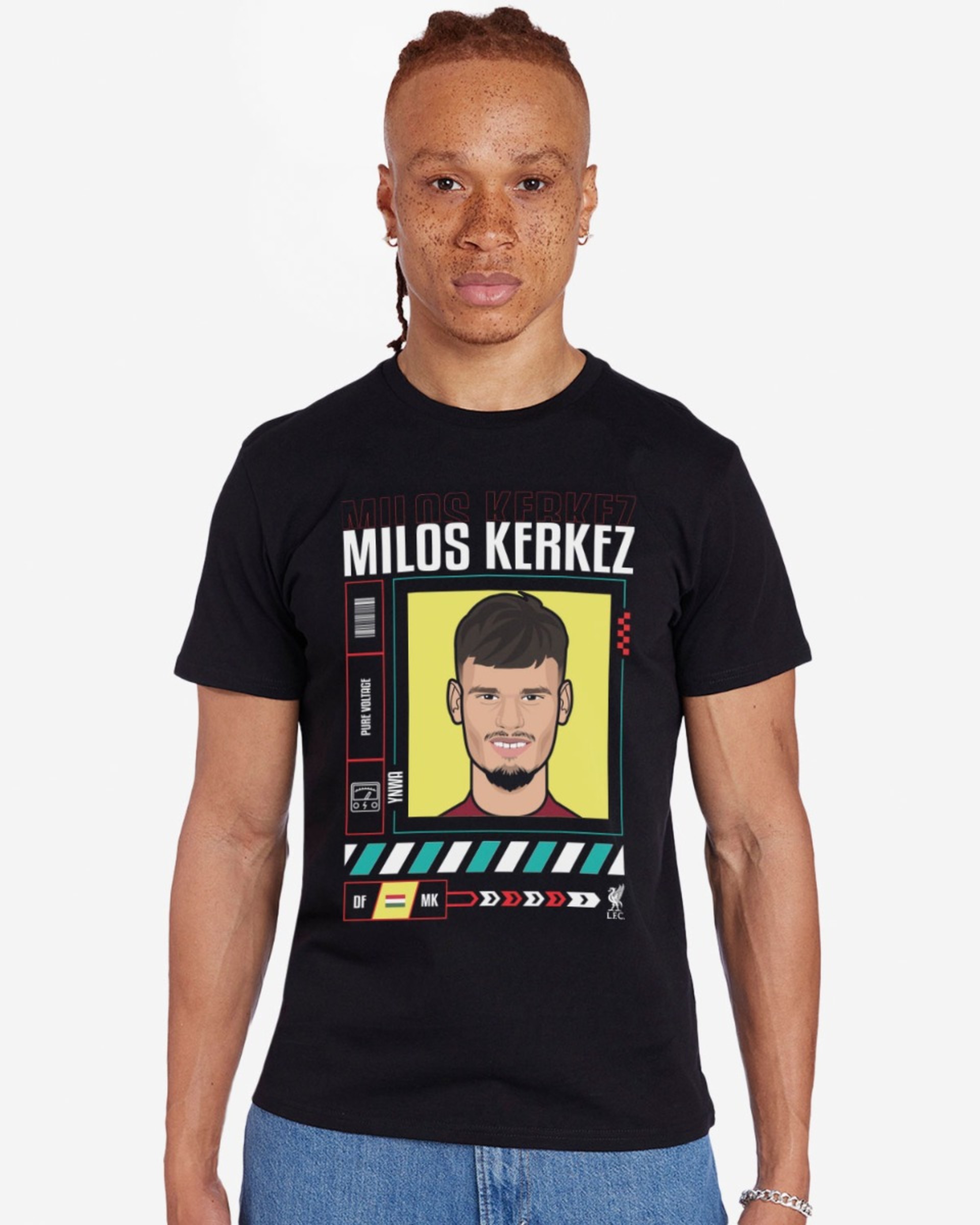 LFC 25/26 Voksne Kerkez Tee Sort - Image 1