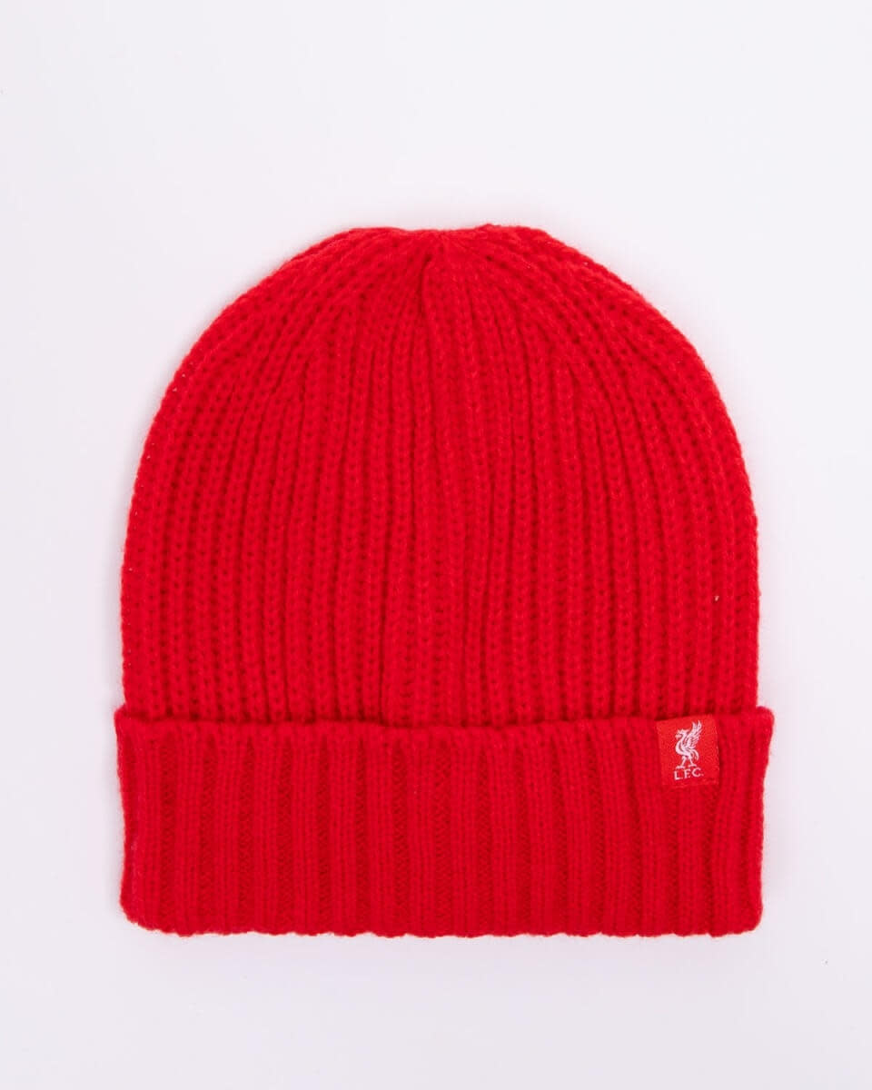 Gorro acanalado rojo LFC Juniors - Image 1