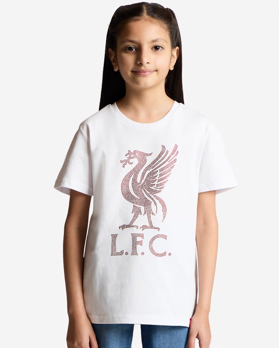 LFC InfantsDiamantè  Liverbird Tee White - Image 3