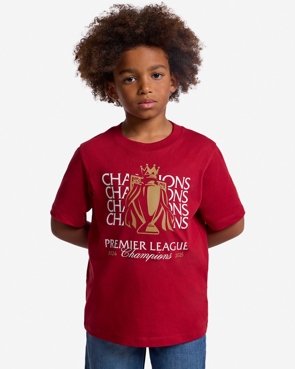 LFC Juniors Champions Trophy T-shirt Röd - Image 3