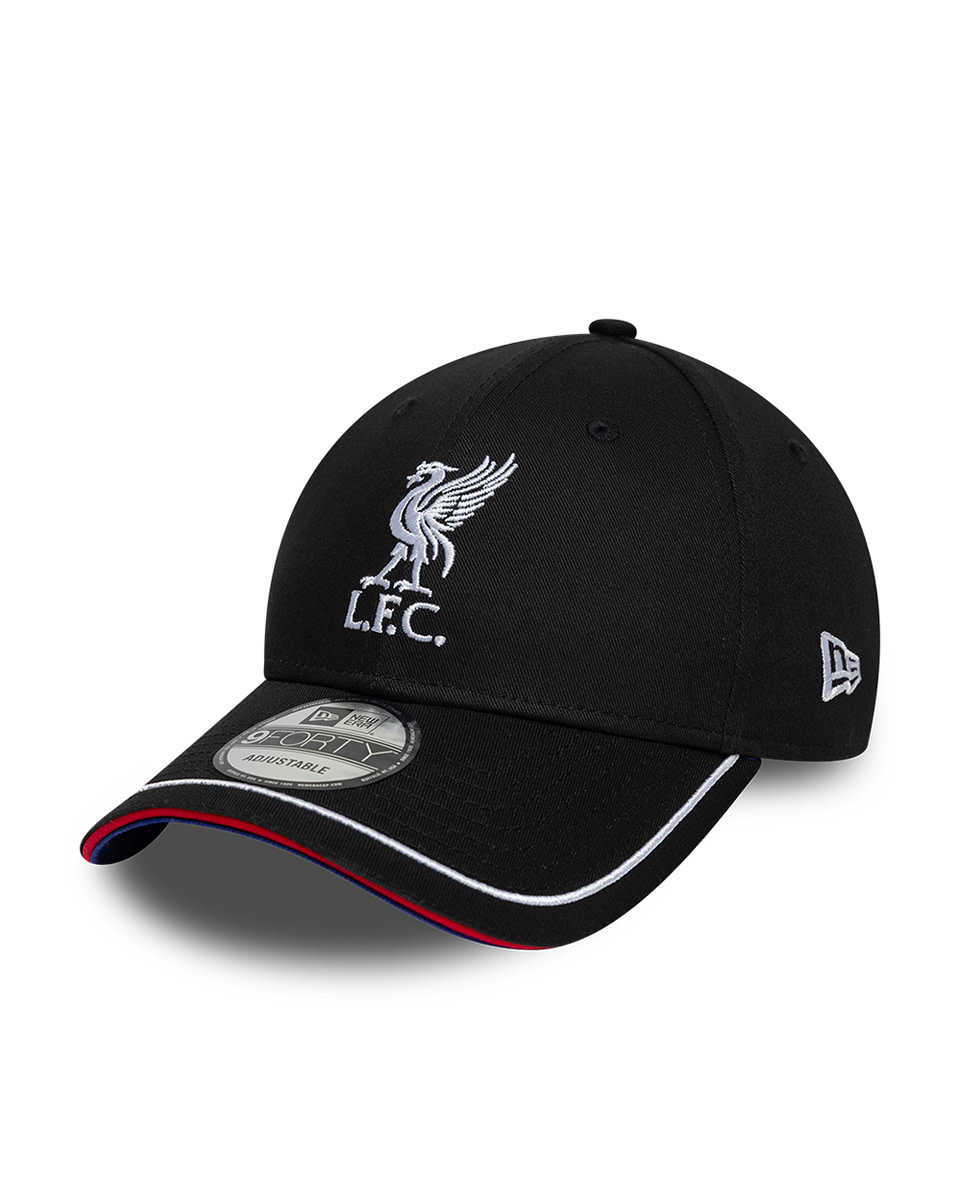LFC New Era Adults Great Britain 9FORTY Cap Black - Image 3