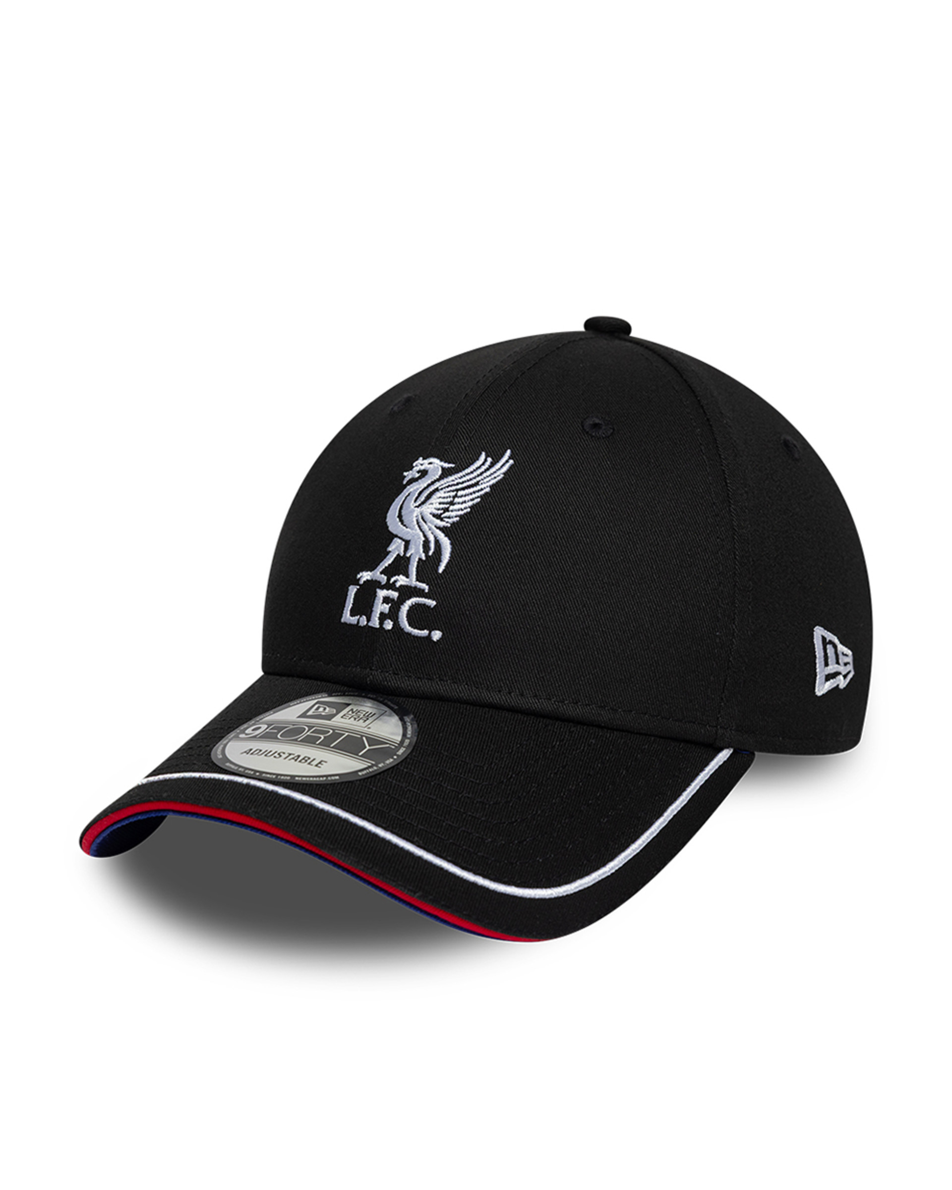 LFC New Era 9FORTY Cap für Erwachsene, Großbritannien, Schwarz - Image 3