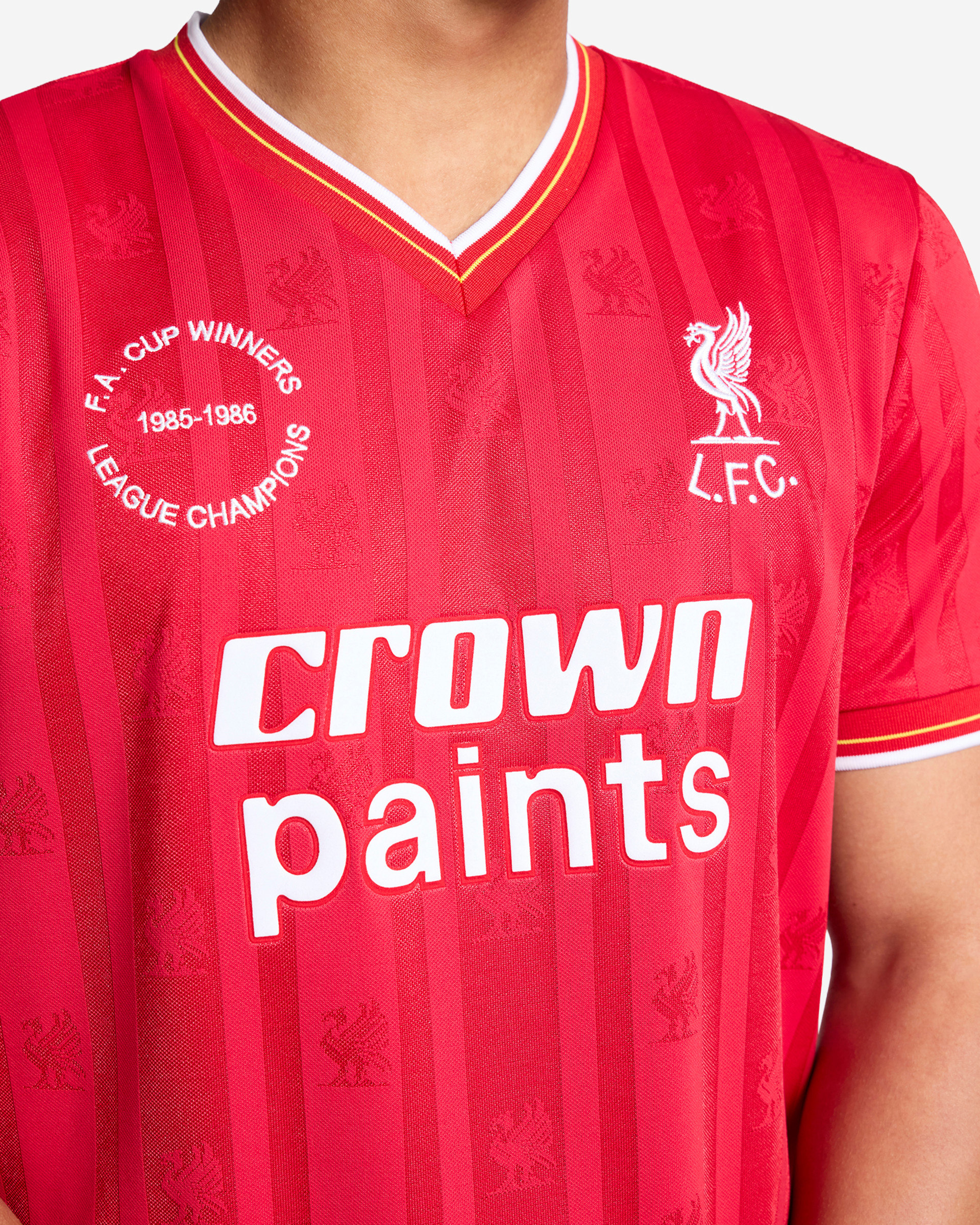 Camisa de casa LFC 85/86 para hombre - Image 4