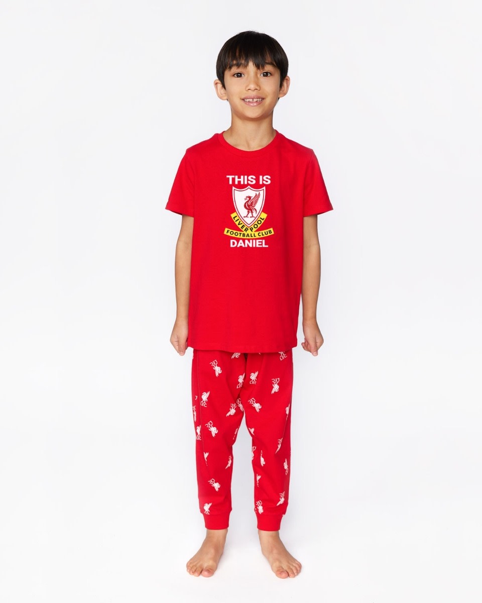ชุดว่ายน้ำแอนฟิลด์สไตล์จูเนียร์ รุ่น LFC - Image 1