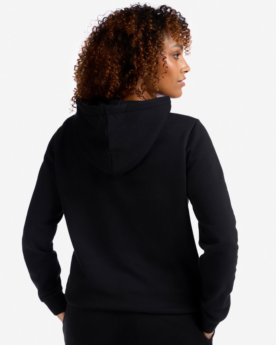 LFC Womens Logo Overhead Hoody Black - Image 2