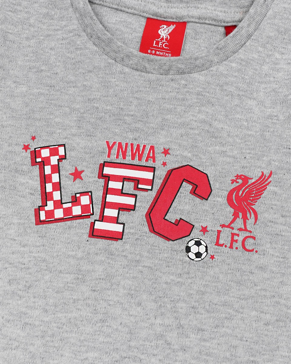LFC Baby Short Sleeve Tee Grey - Image 2
