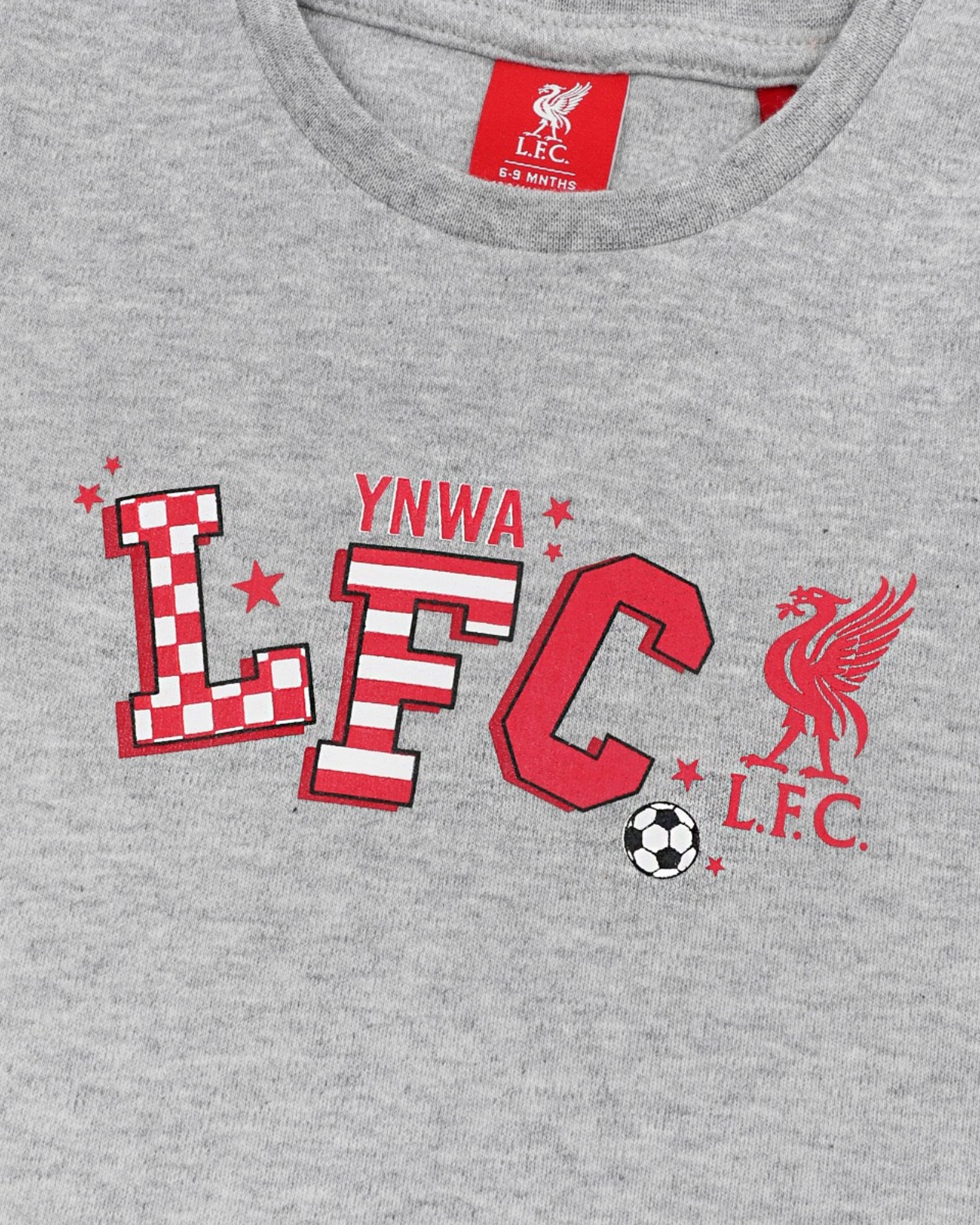 Camiseta de manga corta para bebé LFC gris - Image 2