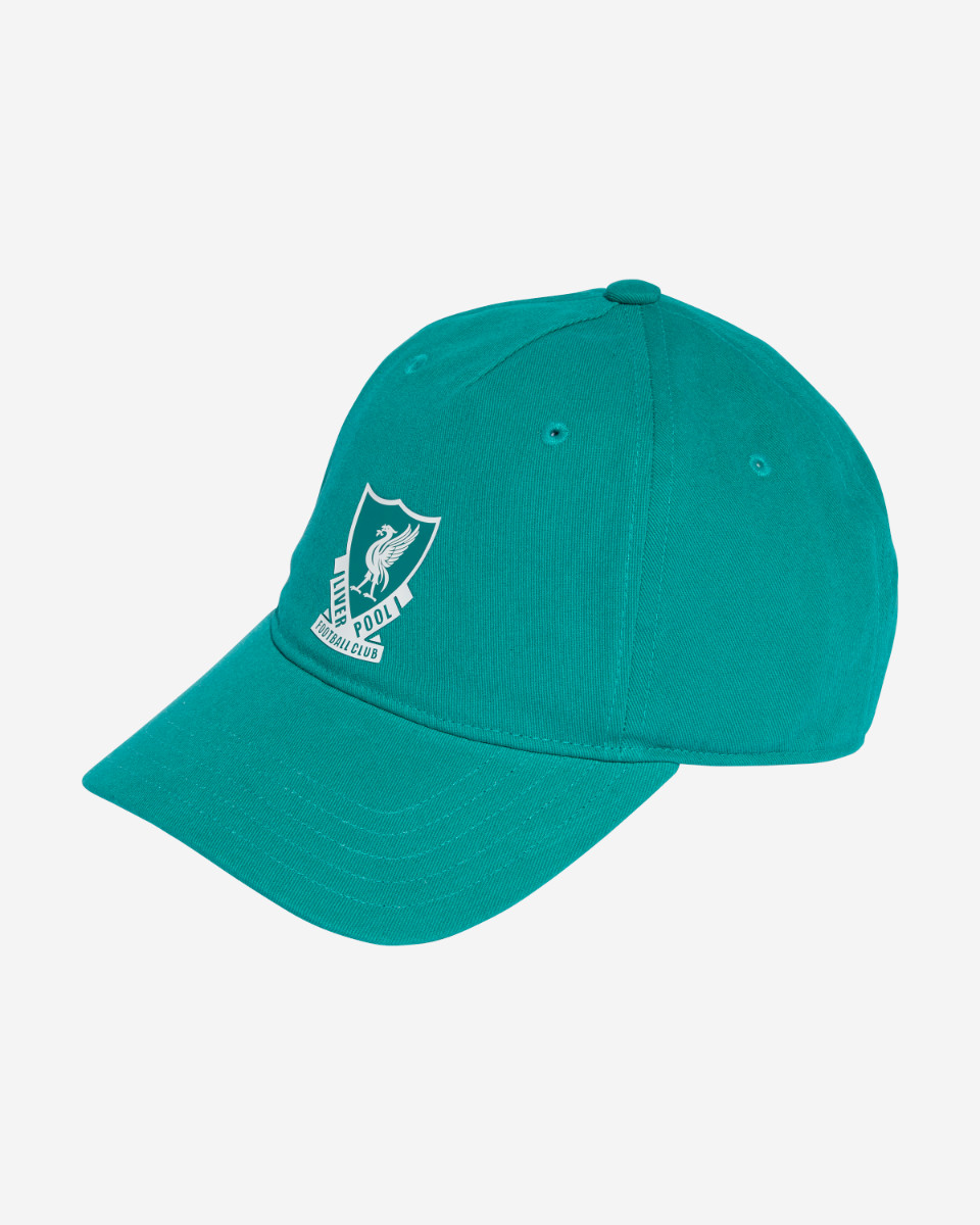 LFC adidas 25/26 Green & White Cap - Image 1