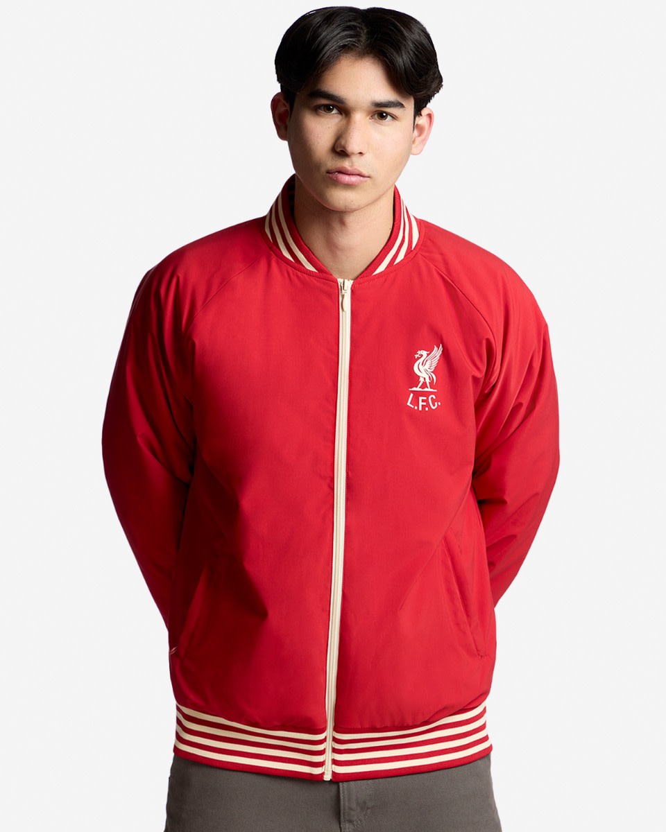 LFC Shankly Bomberjacke für Erwachsene, Rot - Image 3