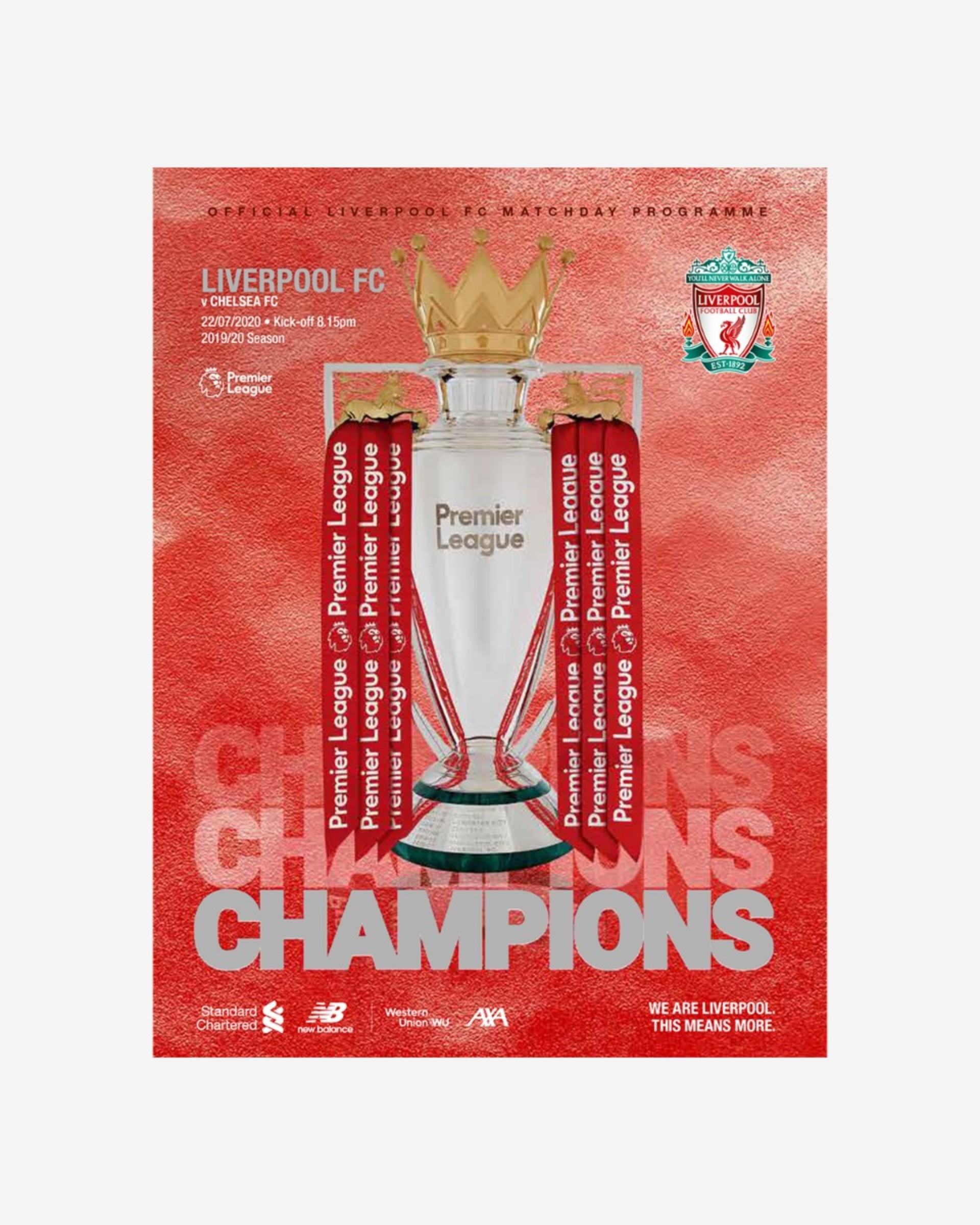 ตารางการแข่งขัน 26 - L.F.C Vs.เชลซี - 22.07.2020 - Image 1