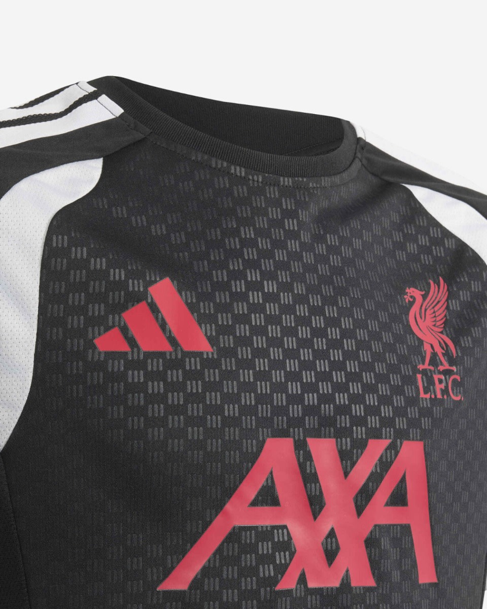 Camiseta de entrenamiento LFC adidas Youth 26/27 Tiro negra - Image 2