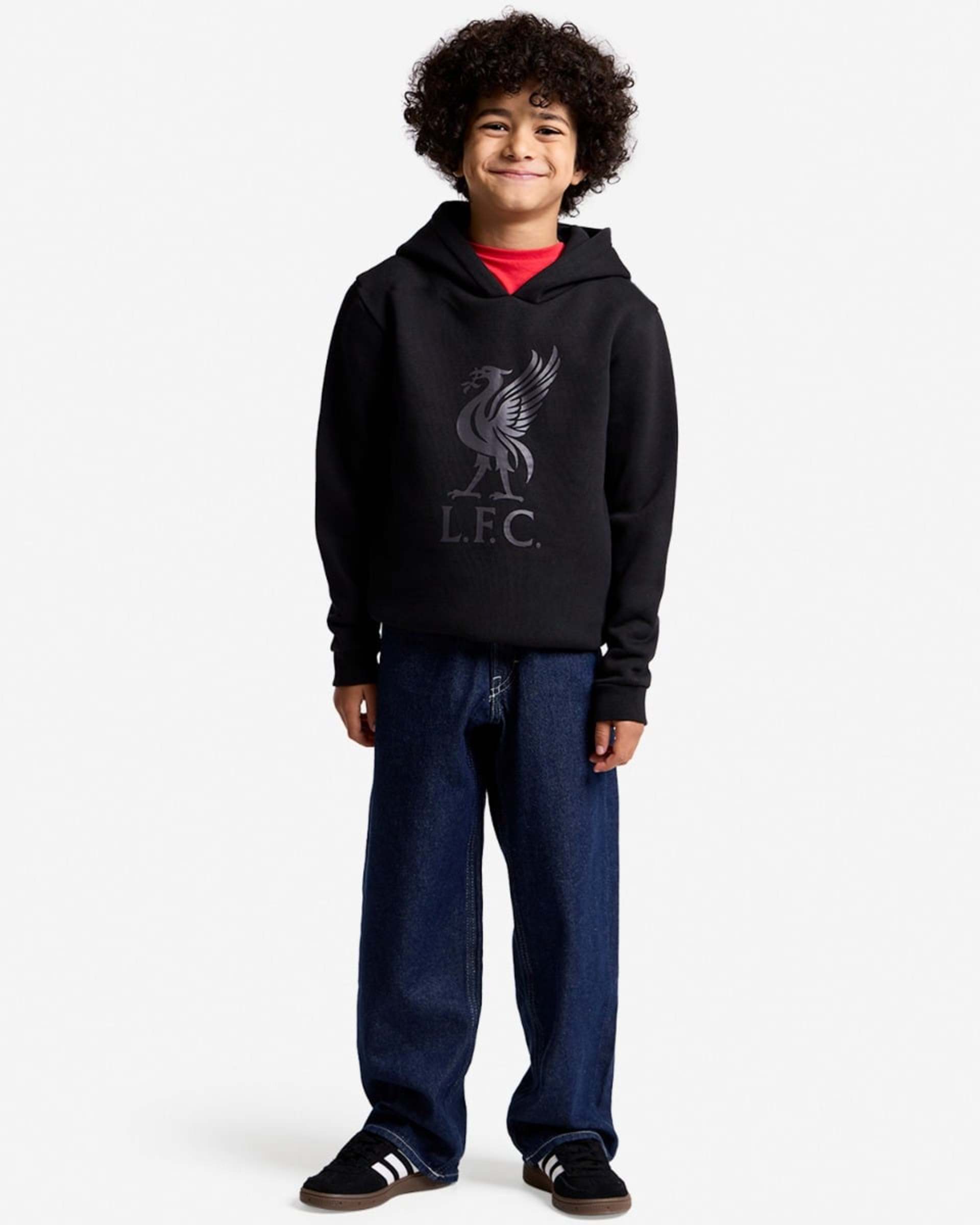 LFC Infants Liverbird Hættetrøje Sort - Image 3