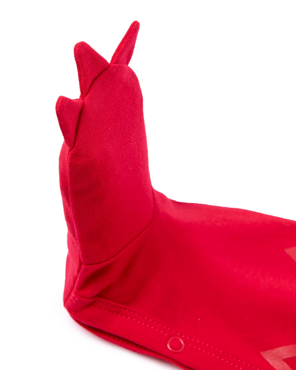 LFC Infants Mighty Red Sleepsuit Red - Image 2