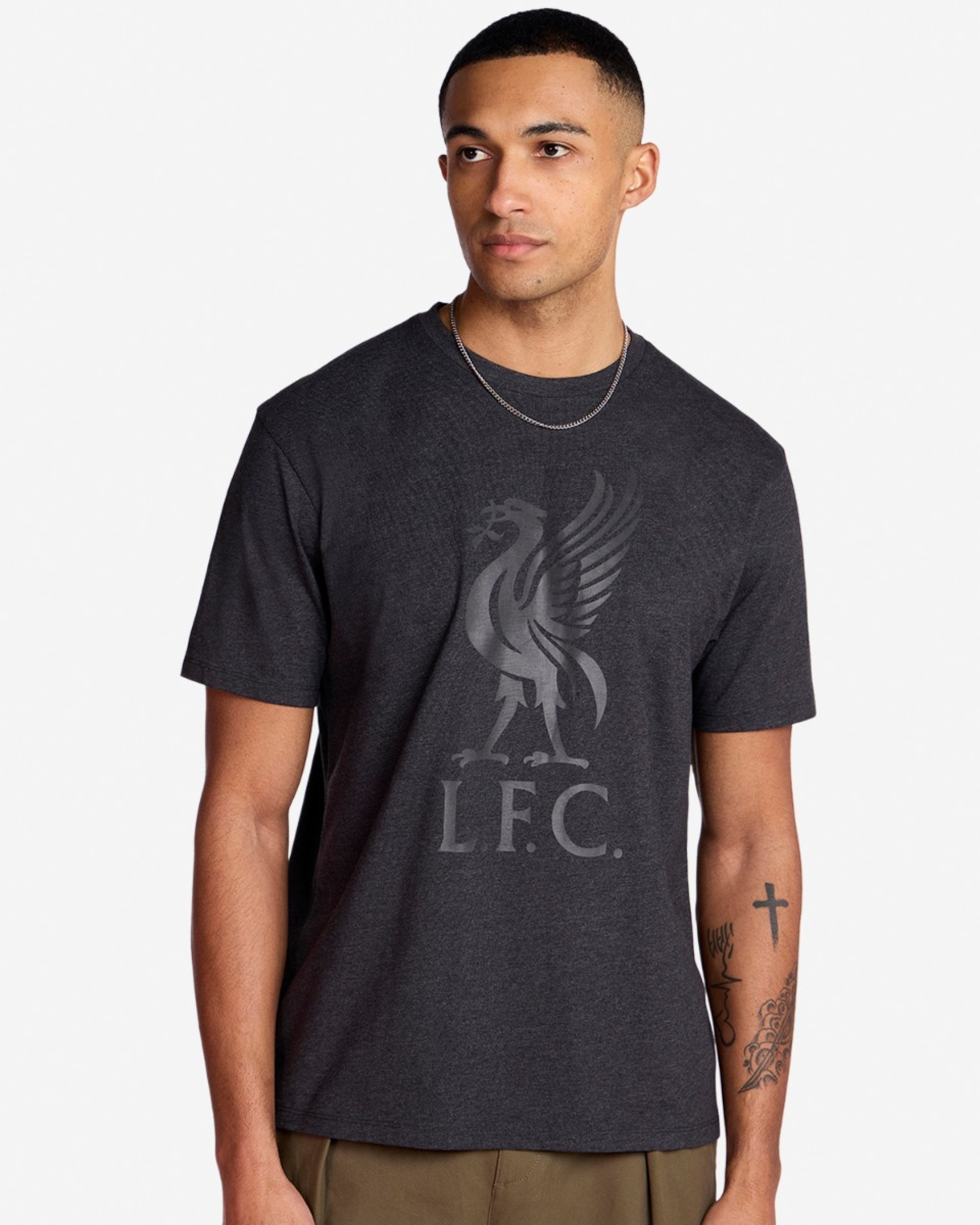 Camiseta Liverbird de LFC para hombre, color gris - Image 1