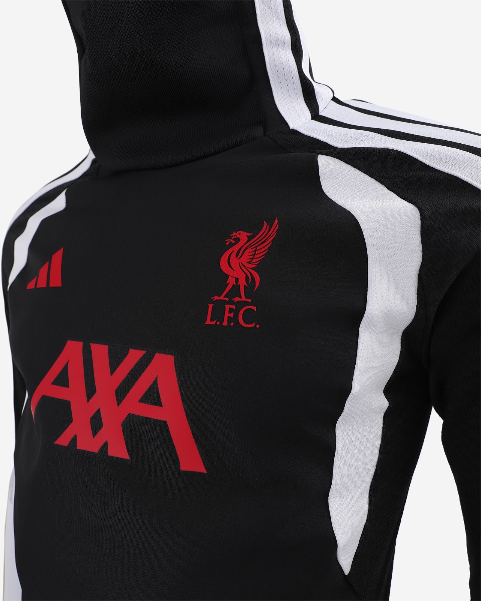 LFC 아디다스 남성용 26/27 티로 프로-웜 탑 블랙 - Image 3