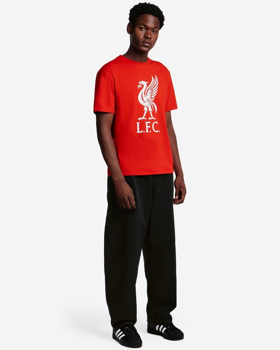 T-shirt LFC Liverbird Swirl pour homme, rouge - Image 1
