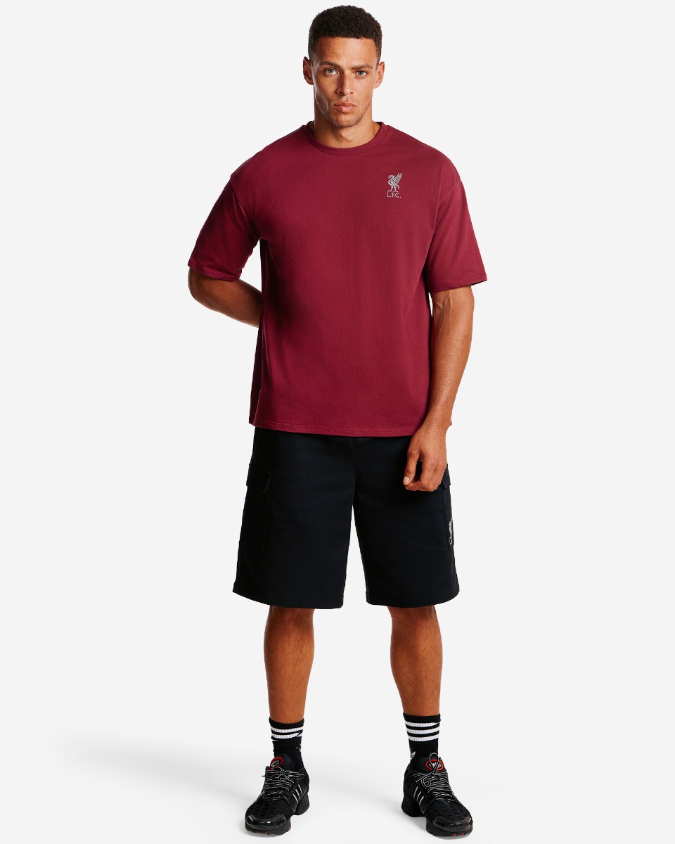 T-shirt surdimensionné YNWA Back Print pour homme LFC Cherry - Image 4