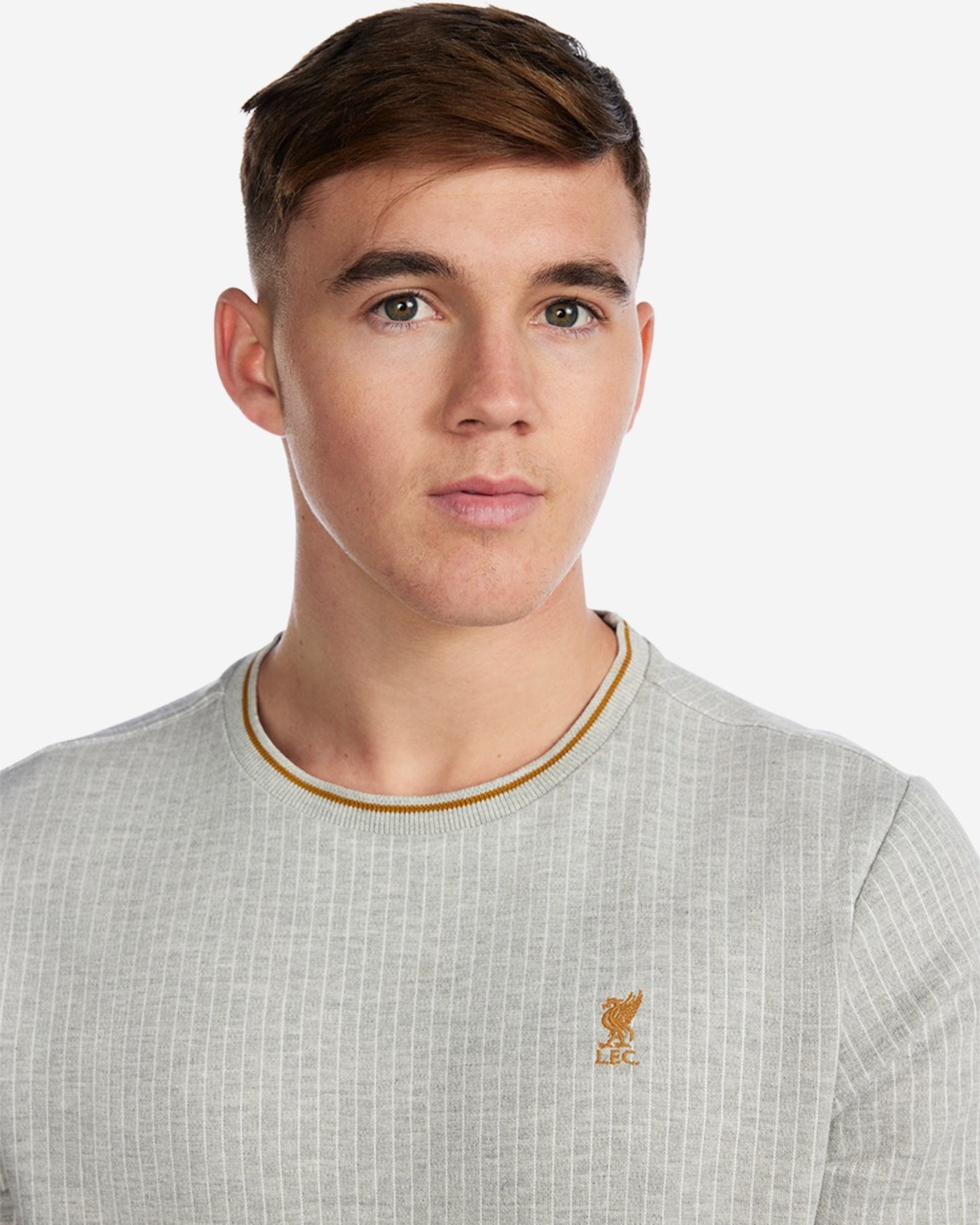 เสื้อยืดลายผู้ชาย LFC สีเทา มาร์ล - Image 2