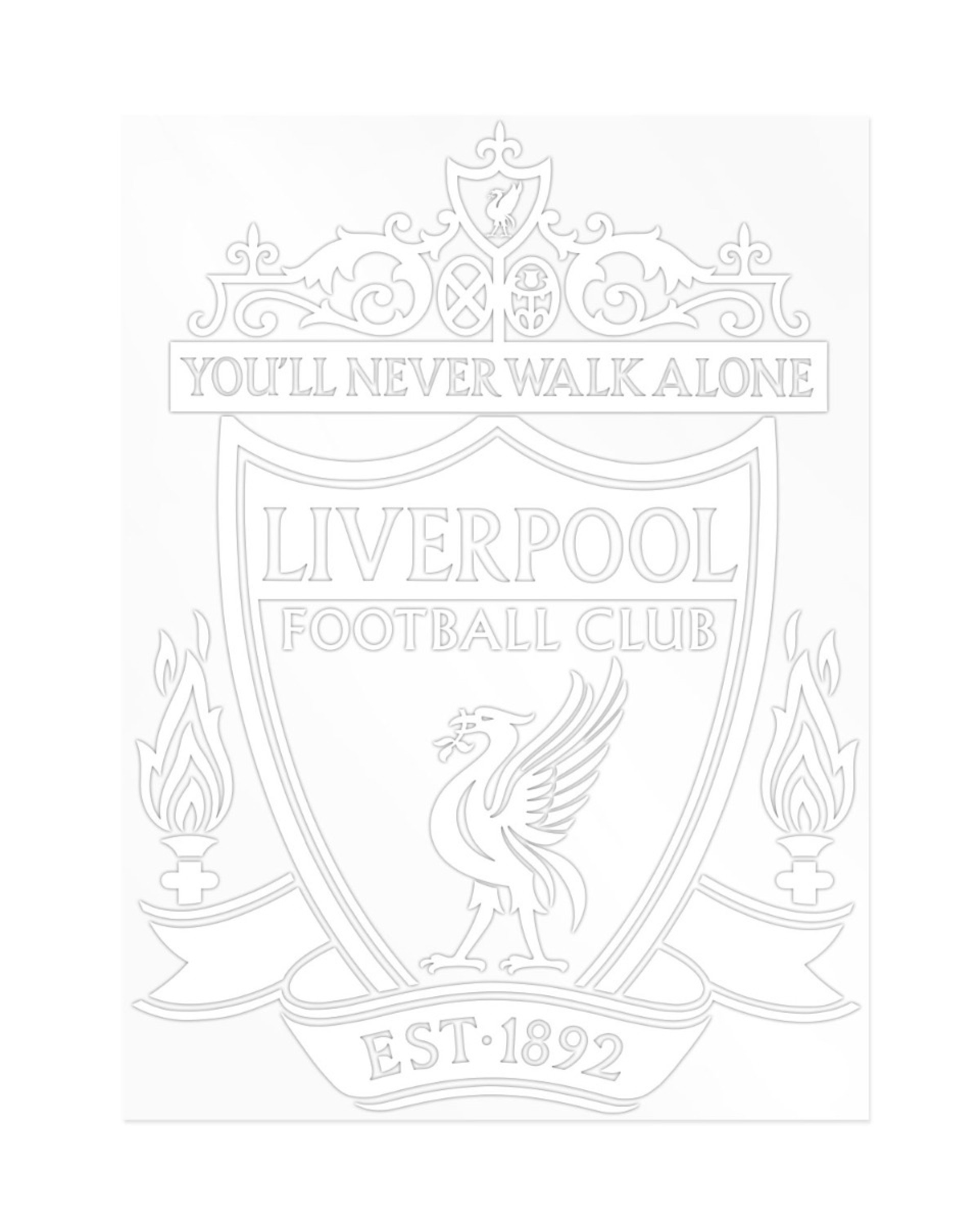 LFC stort bilklistermærke - Image 1