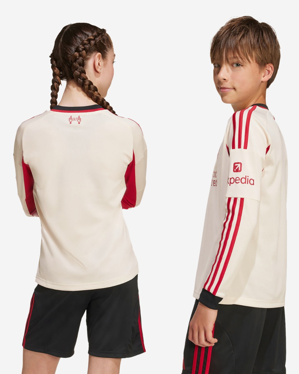 LFC adidas Youth Away Long Sleeve Jersey - Image 2