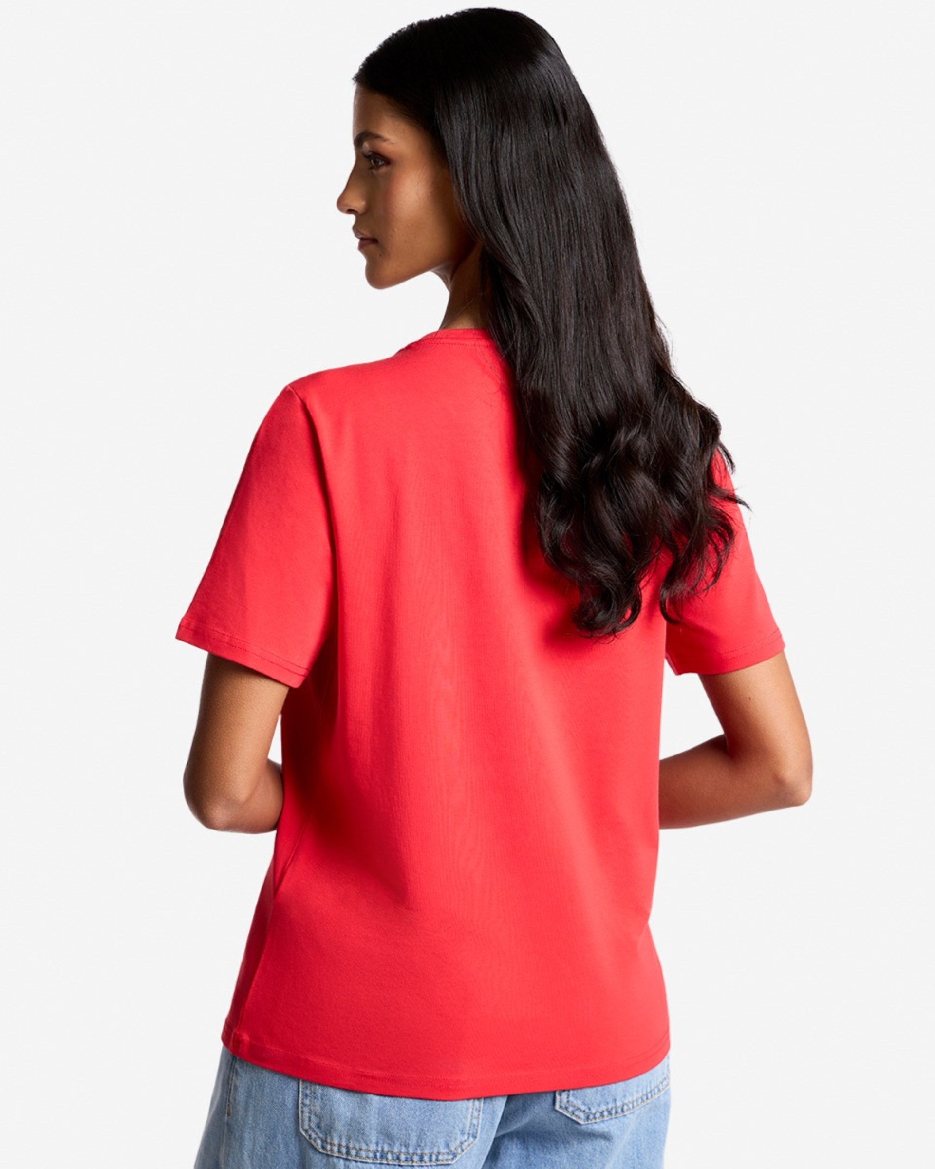 LFC Diamenté Crest T-Shirt für Damen, Rot - Image 4