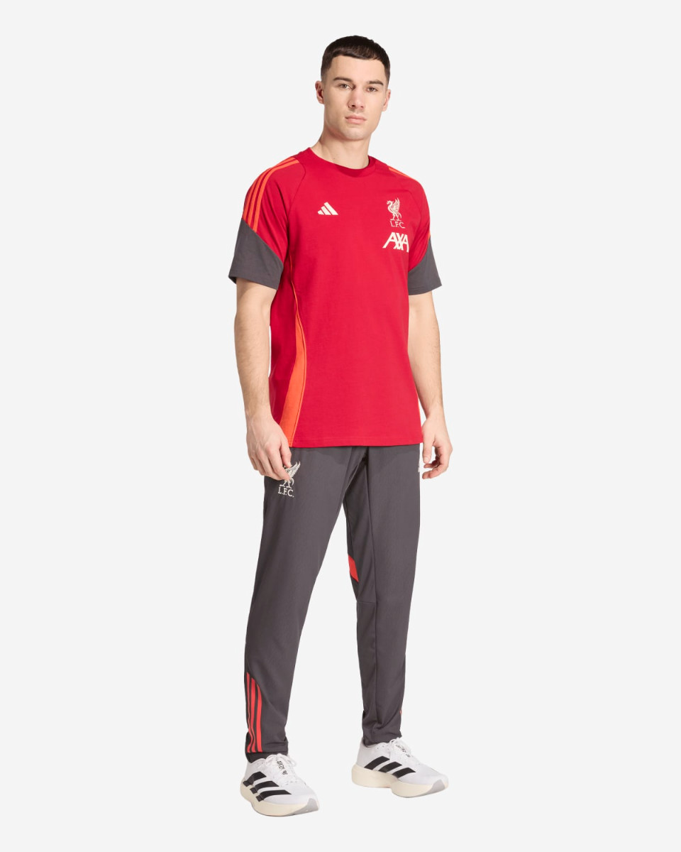 LFC adidas Mens 25/26 Training Tee Red - Image 3