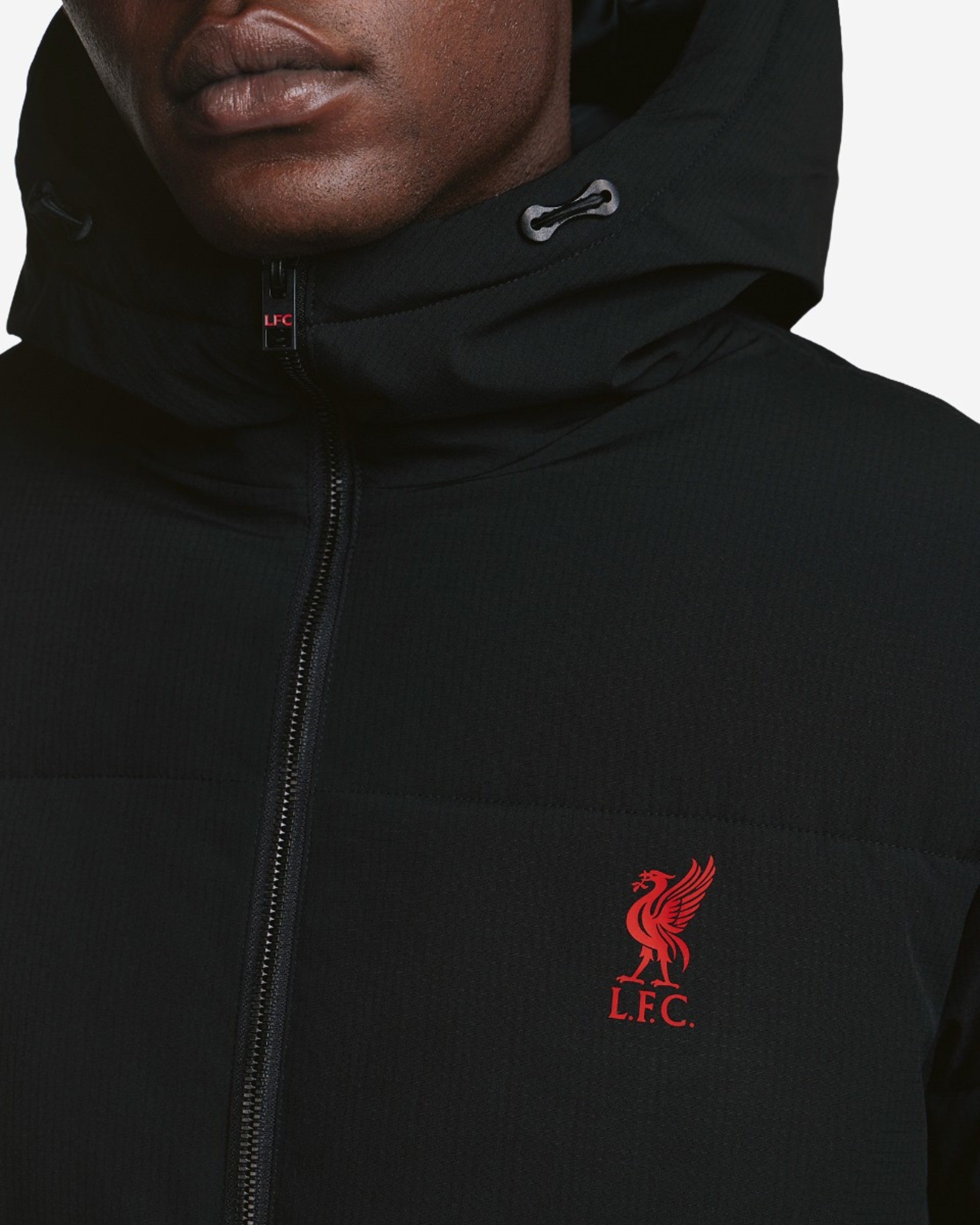LFC Herre lang matchday jakke sort - Image 2
