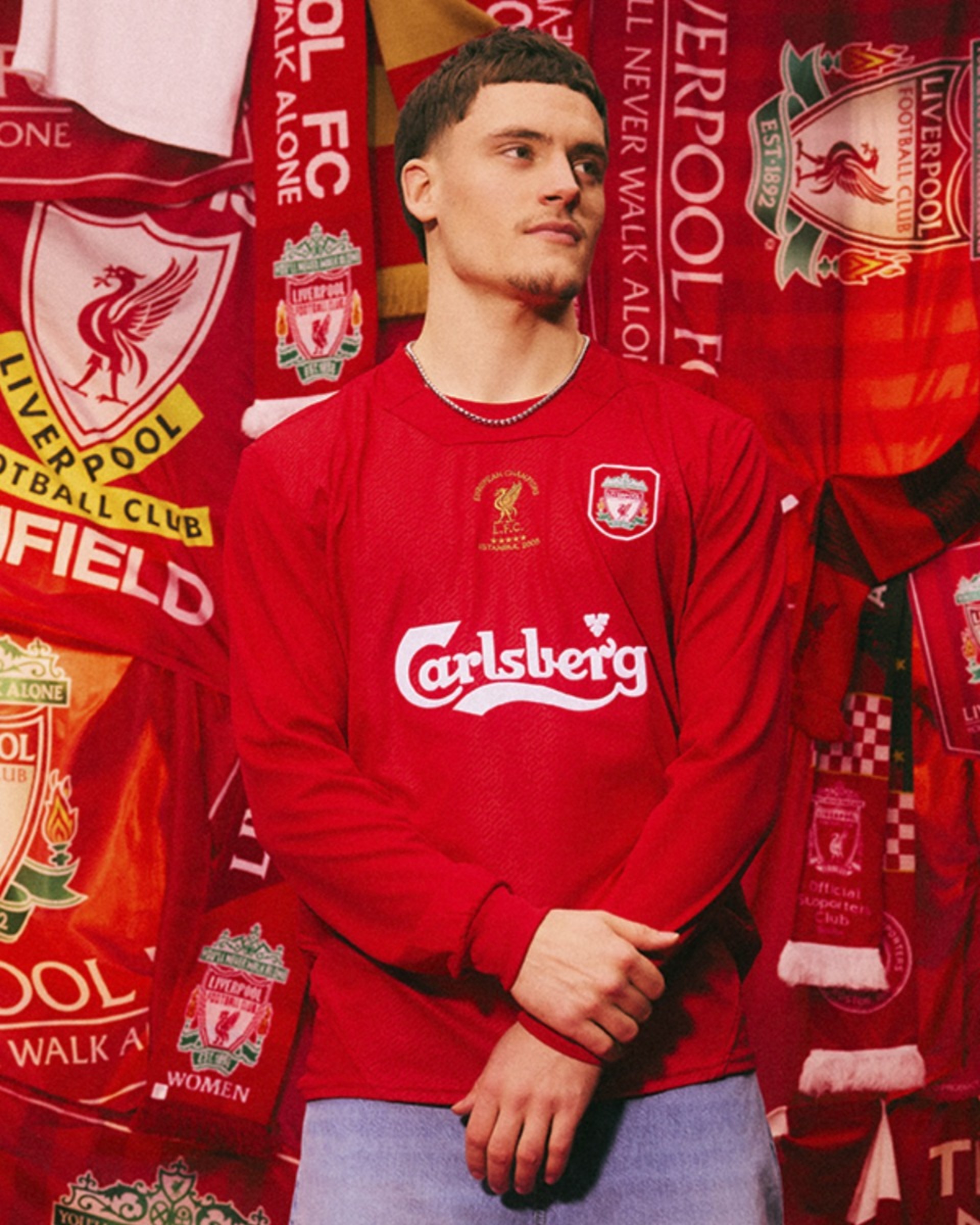 เสื้อเชิ้ตแขนยาวอิสตันบูล ย้อนยุค 2005 รุ่น LFC - Image 1
