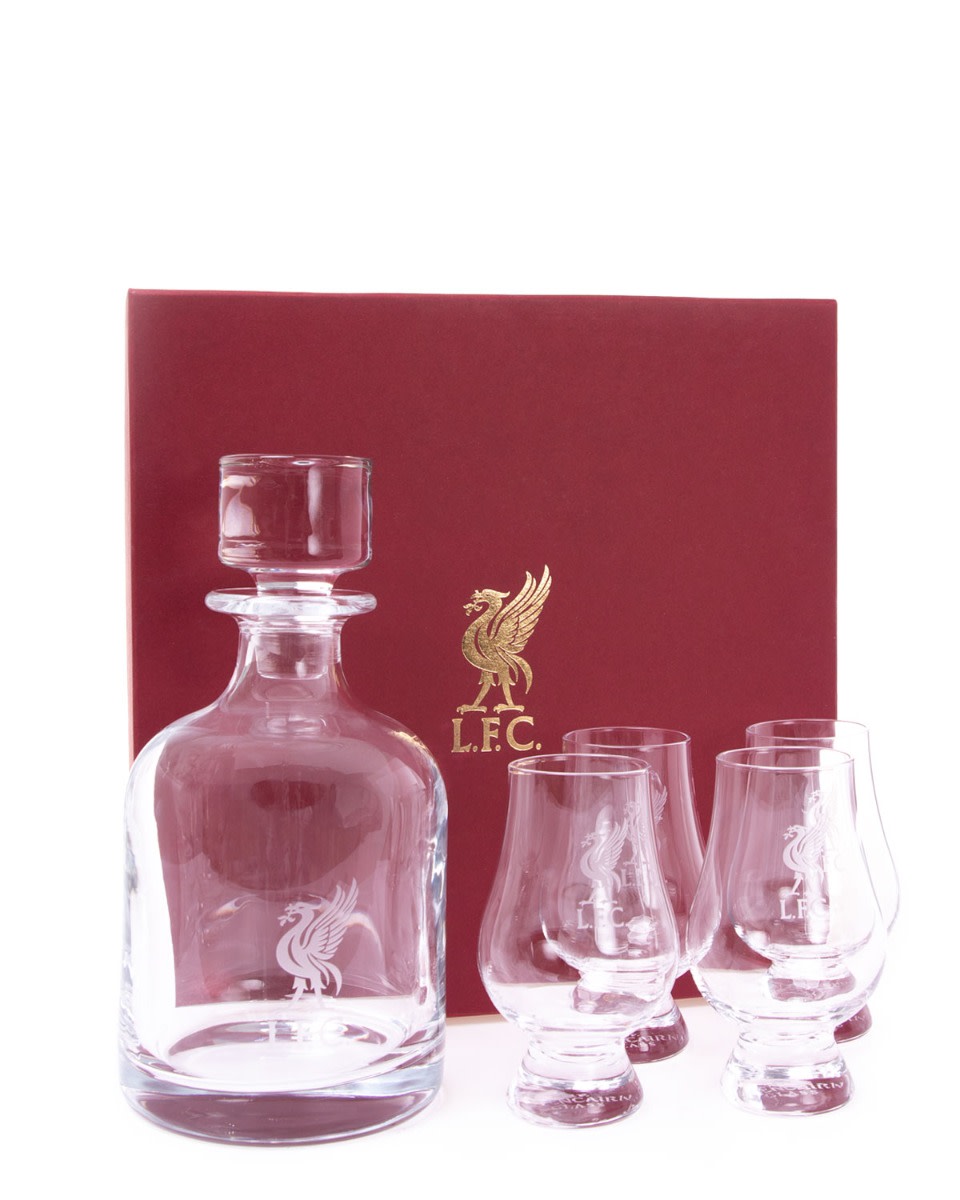 LFC Crystal Decanter And 4 Glasses - Image 2