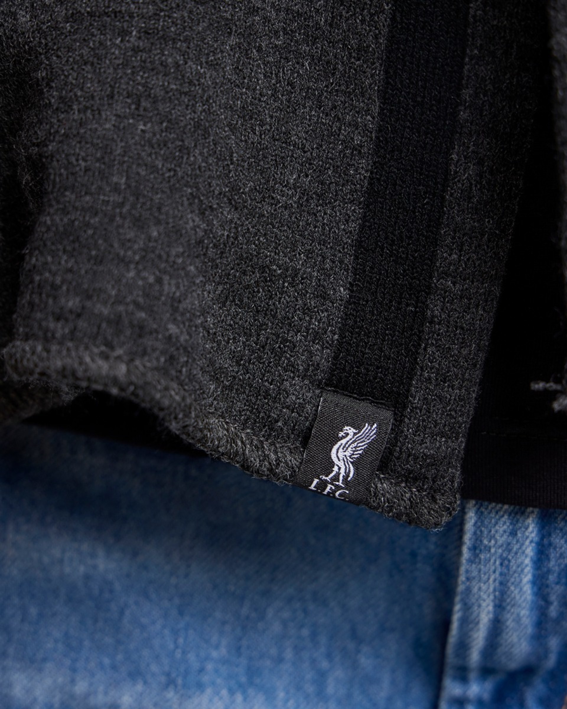 LFC Voksne YNWA Tørklæde Sort - Image 3