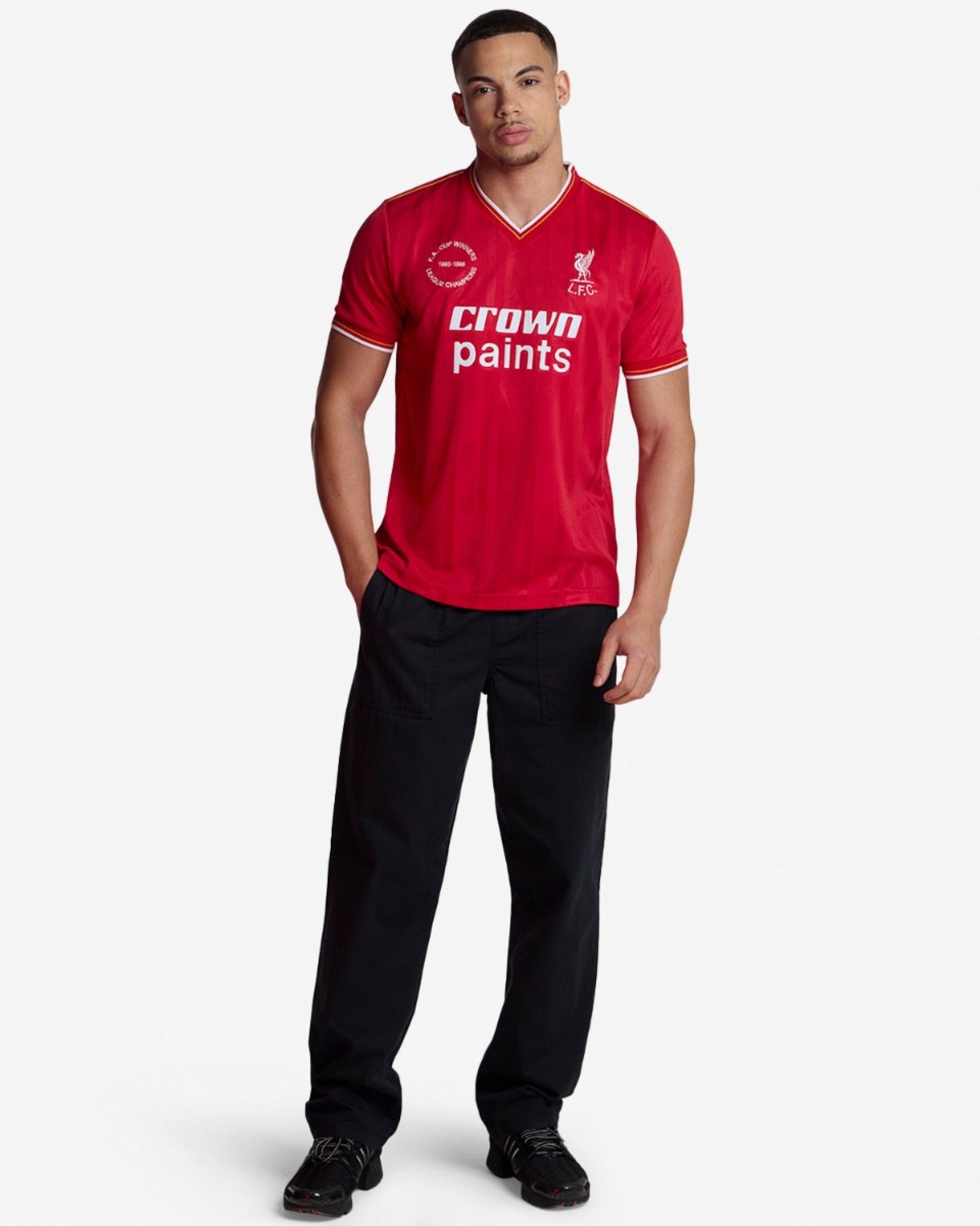 Chemise de maison LFC Retro 1986 pour adultes - Image 3