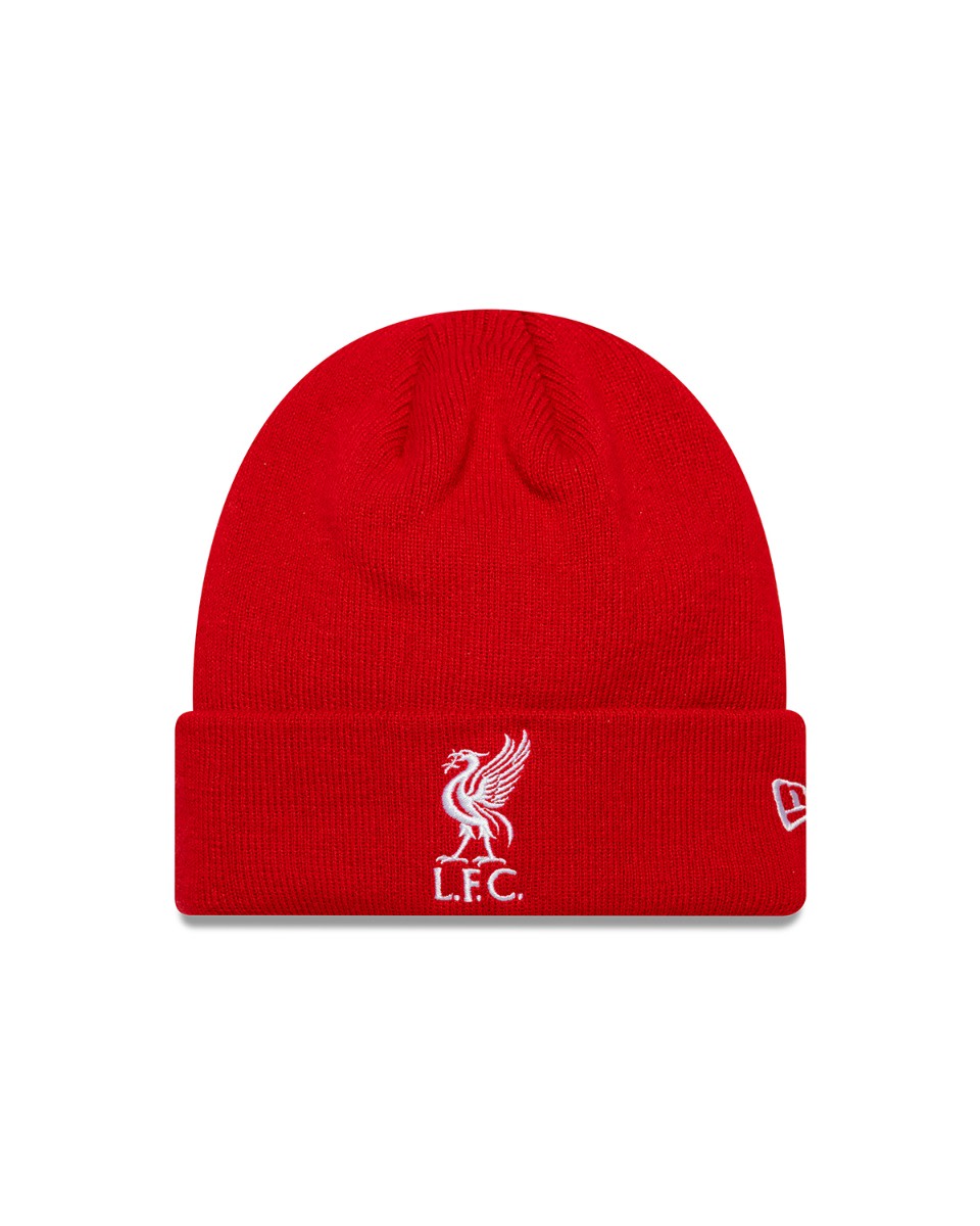 LFC New Era Liverbird Manschettstickad mössa Röd - Image 1