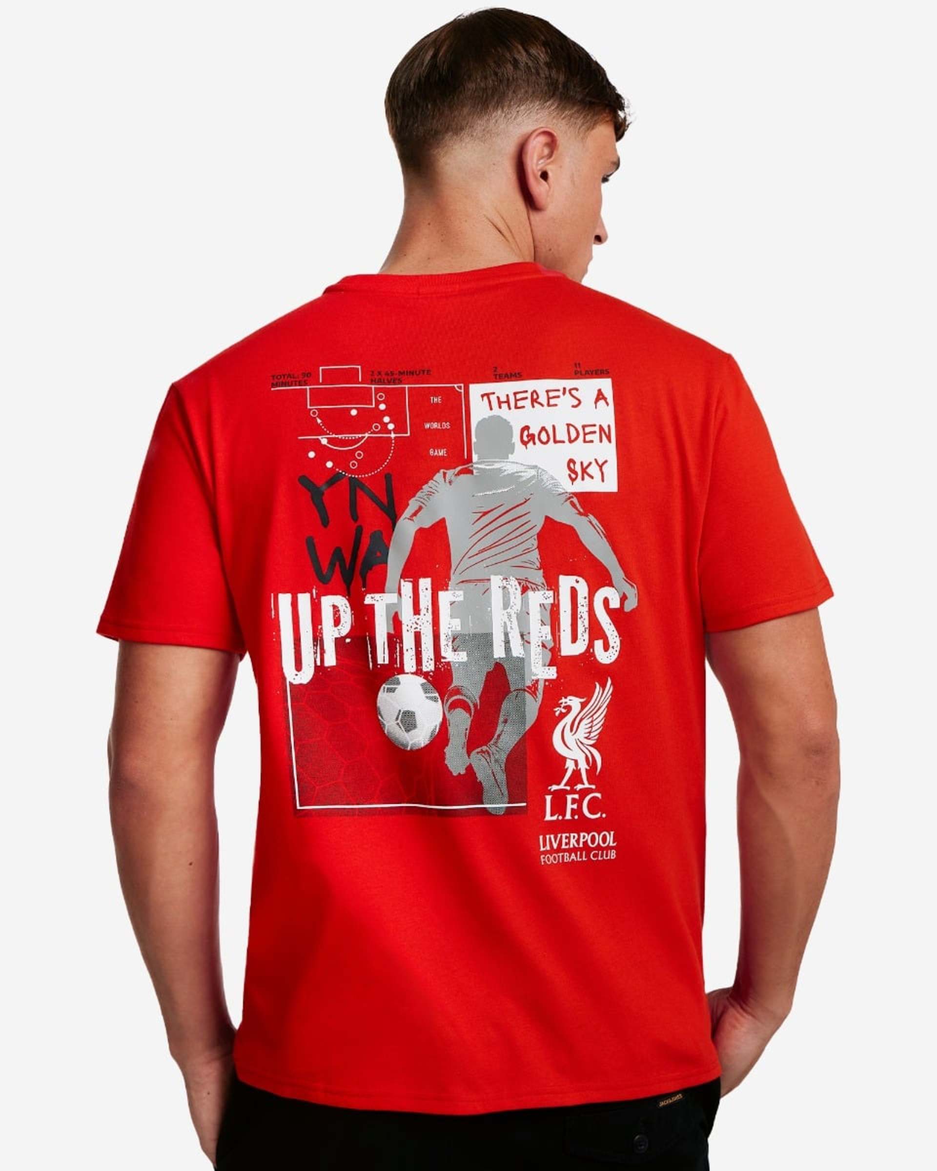T-shirt Up The Reds du LFC pour homme, rouge - Image 1